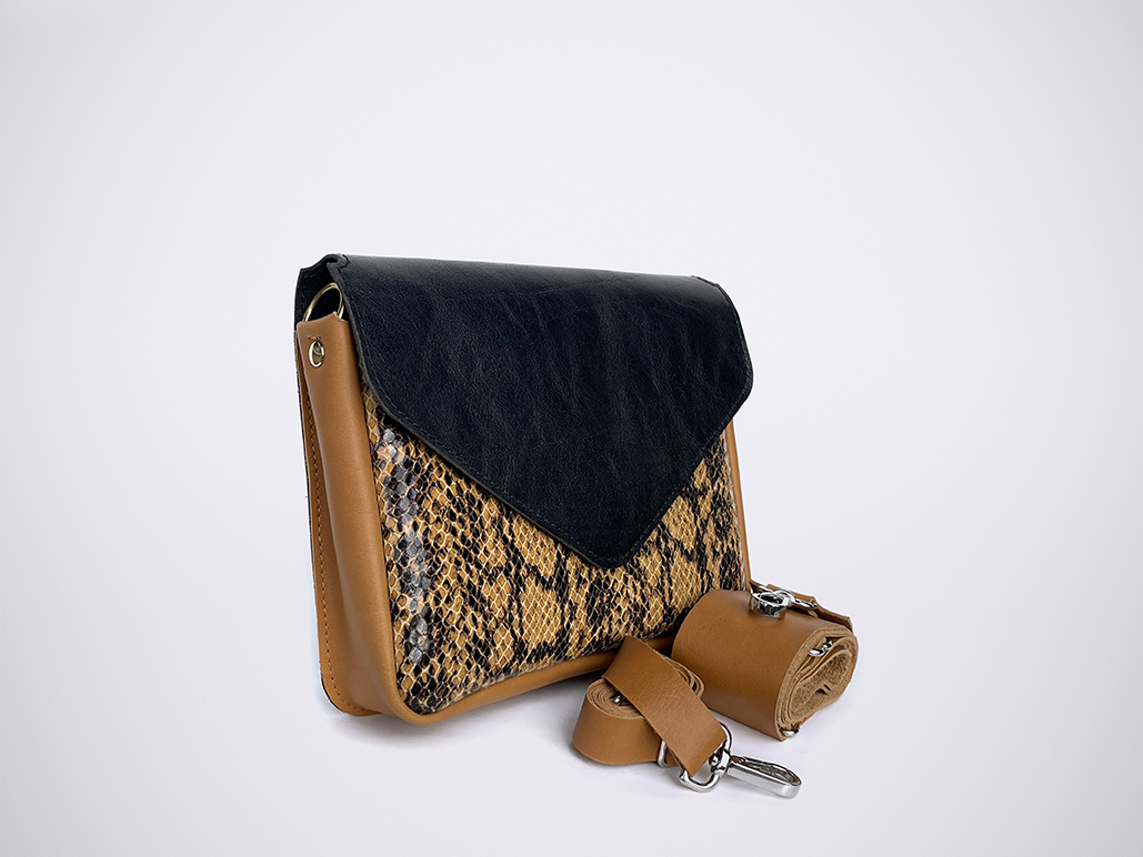 BIG ENVELOPE S - VegetalBlack/Snake