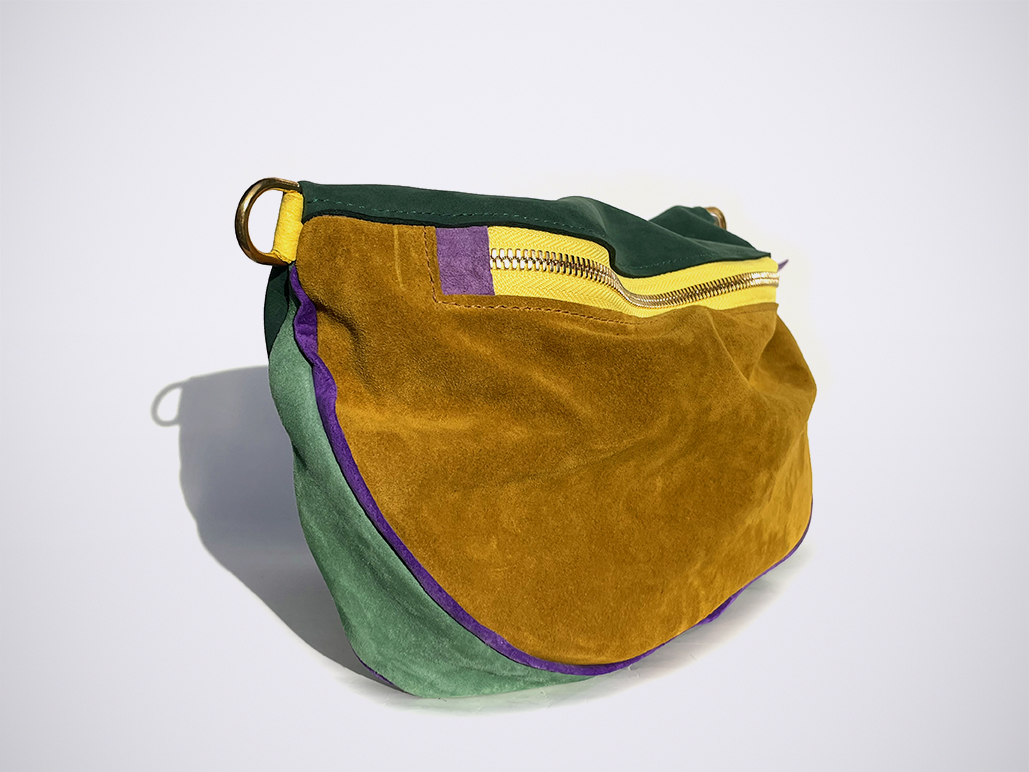 BANANA - NubuckGreen / Mustard