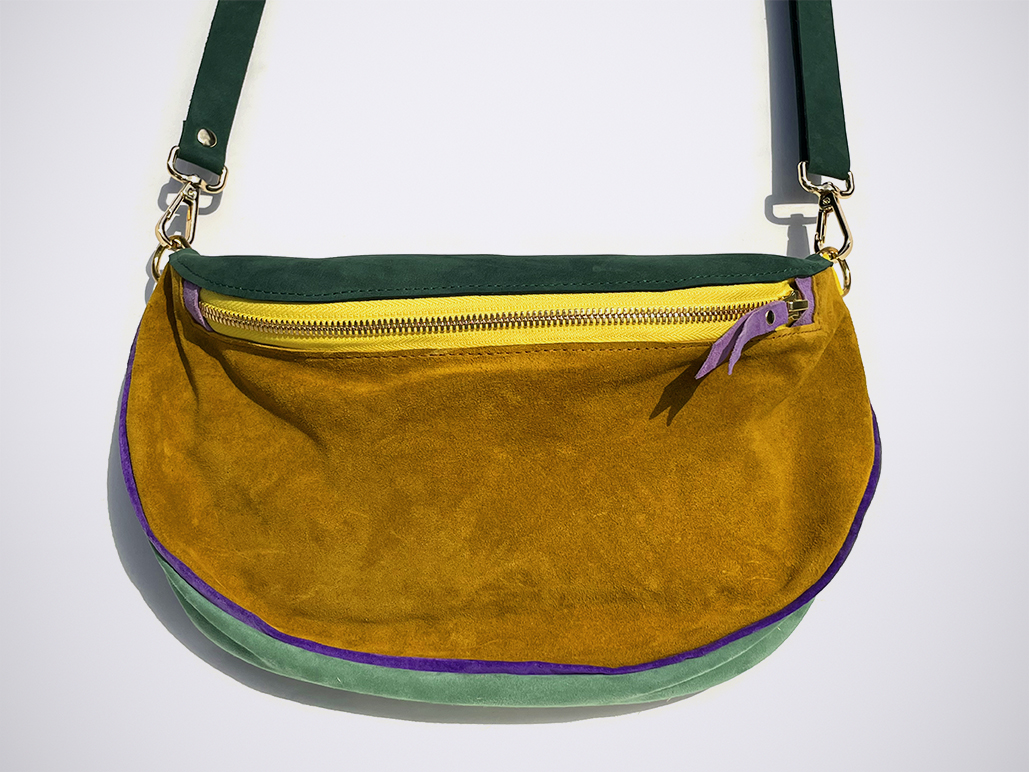 BANANA - NubuckGreen / Mustard