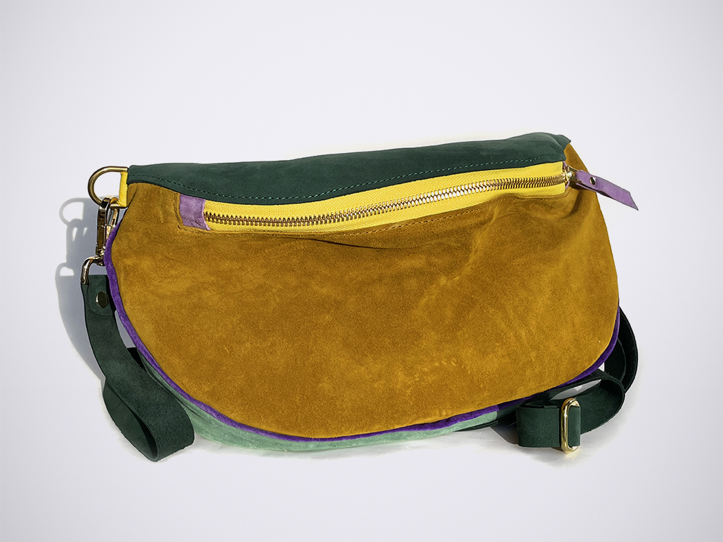 BANANA - NubuckGreen / Mustard