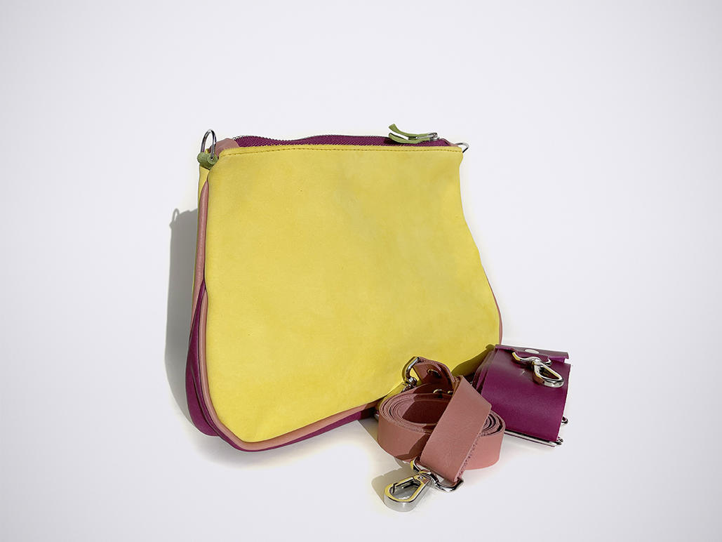 BIG POCHETTE - NubuckYellow