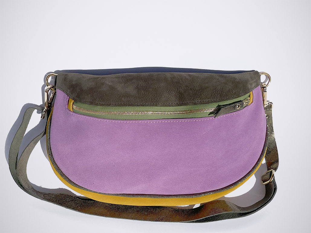 BANANA MINI + BANANA - NubuckKhaki / SuedeViolet