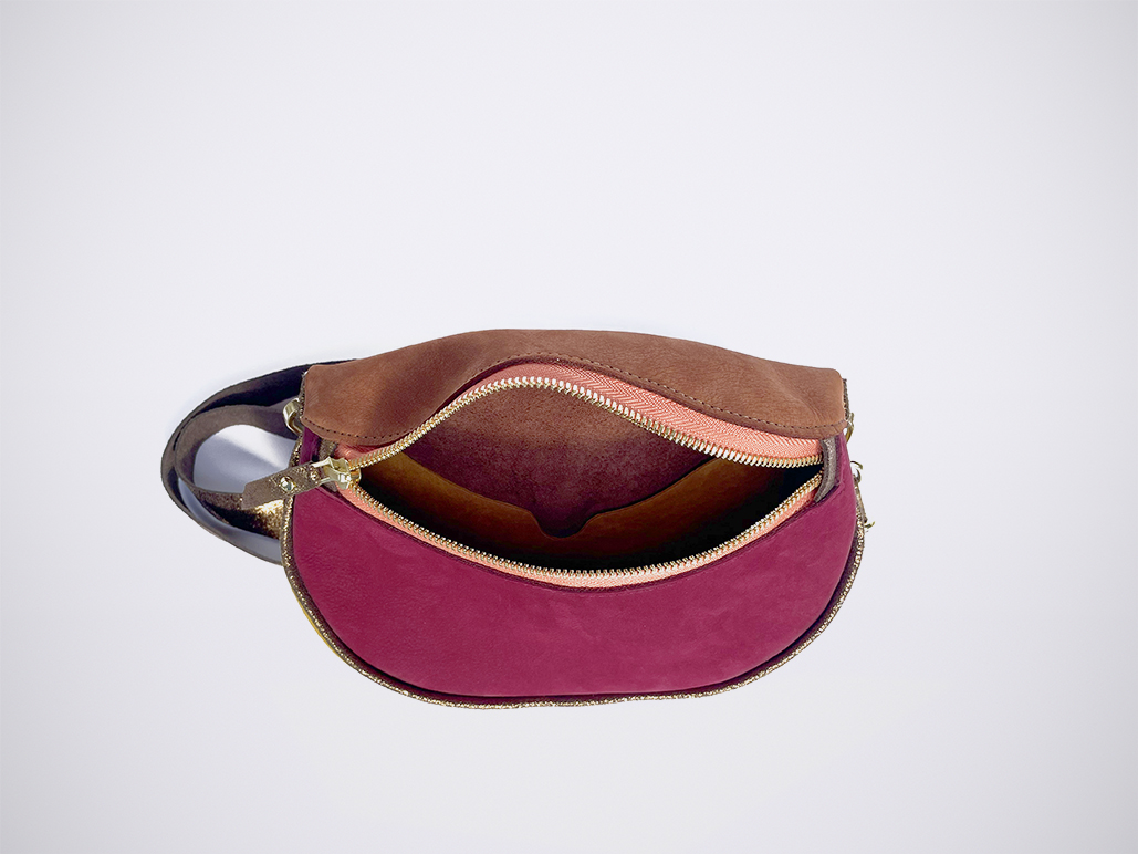 BANANA MINI + BANANA - NubuckNougat / NubuckWine