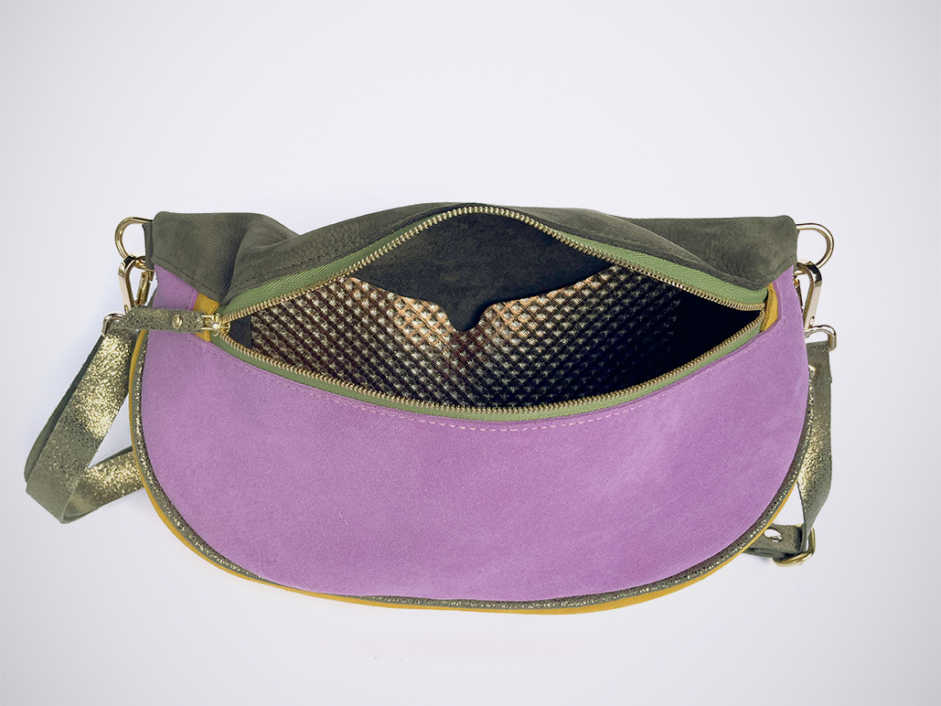 BANANA MINI + BANANA - NubuckKhaki / SuedeViolet