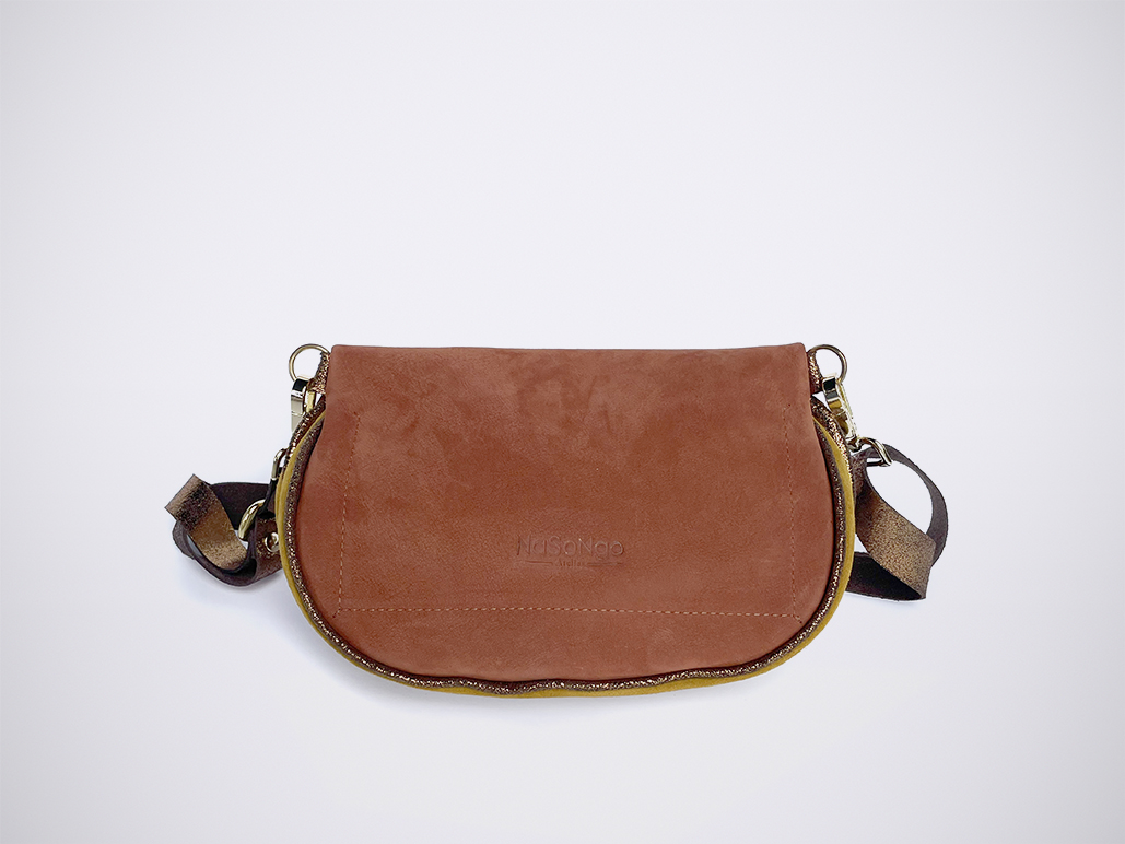 BANANA MINI + BANANA - NubuckNougat / NubuckWine