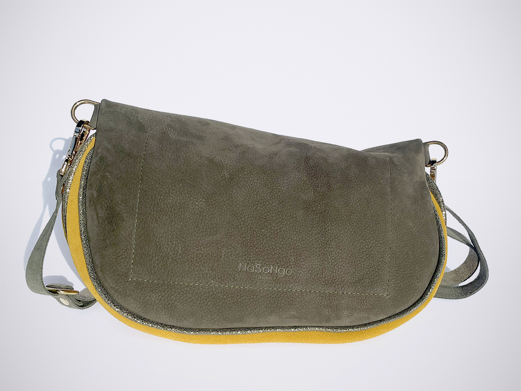 BANANA MINI + BANANA - NubuckKhaki / SuedeViolet