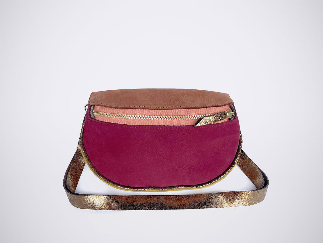 BANANA MINI + BANANA - NubuckNougat / NubuckWine