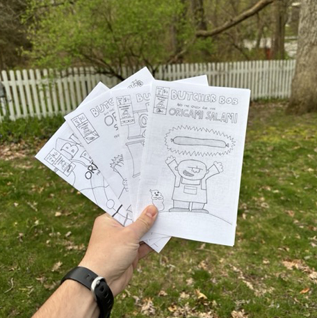 Butcher Bob and the Quest for the Origami Salami