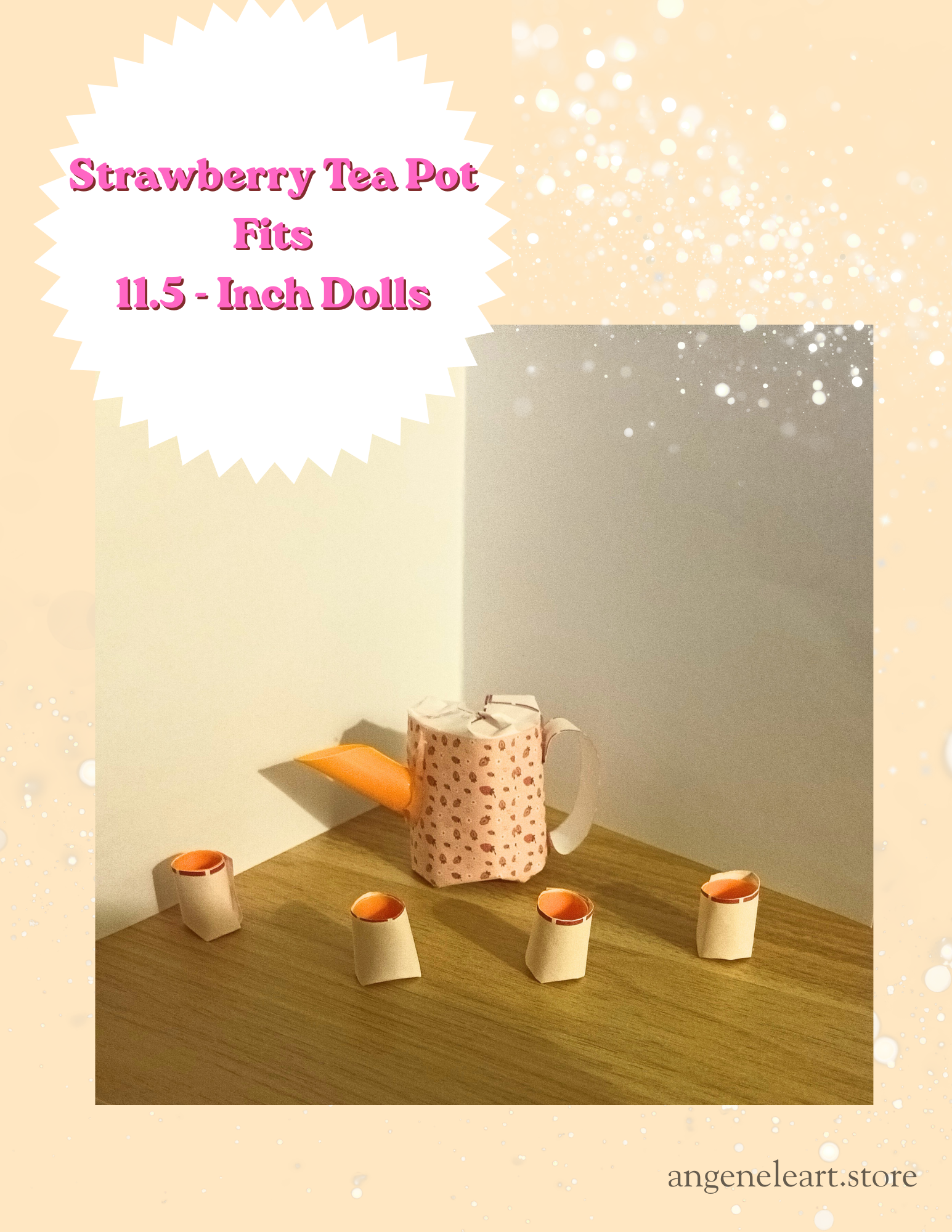 Strawberry Doll Teapot