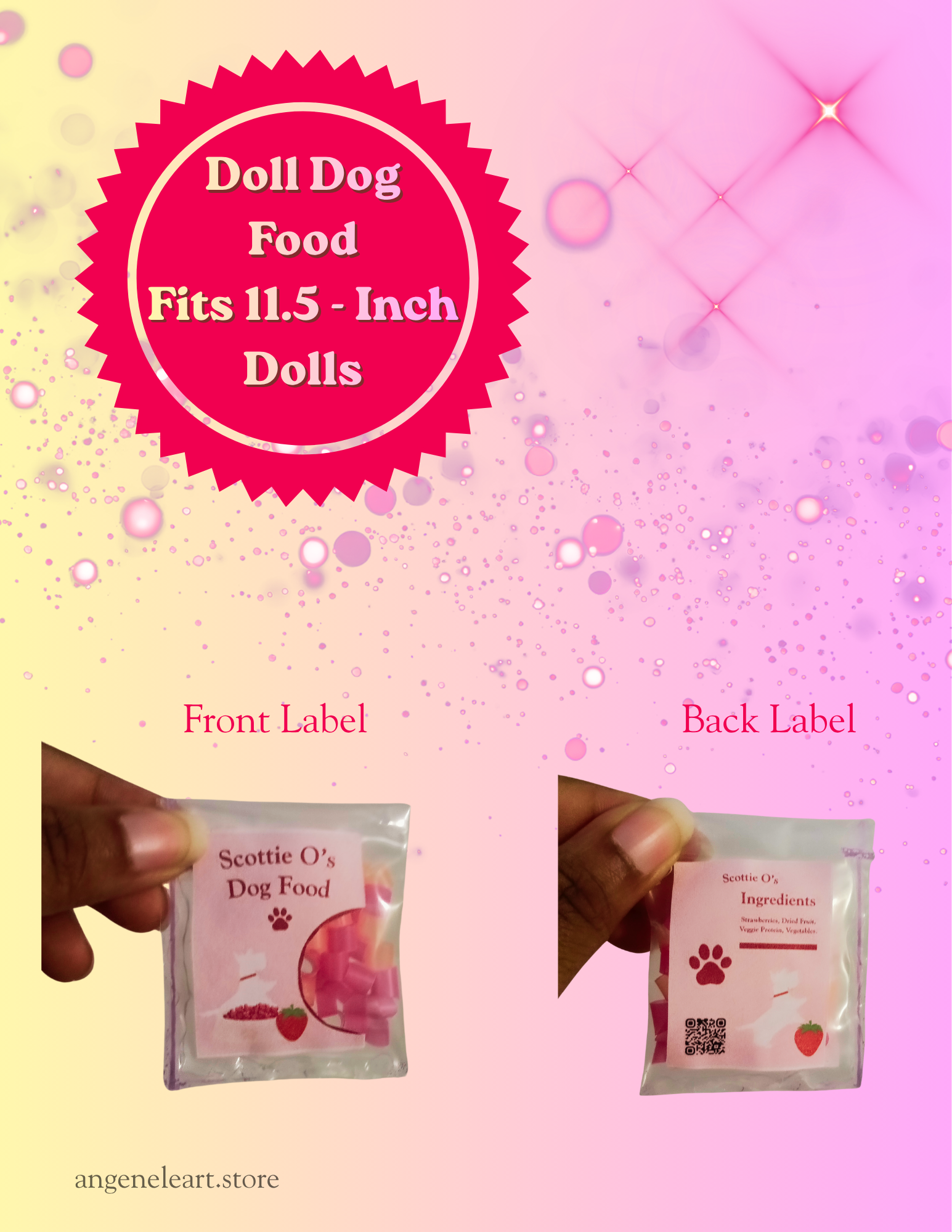 Doll Dog Food Pack