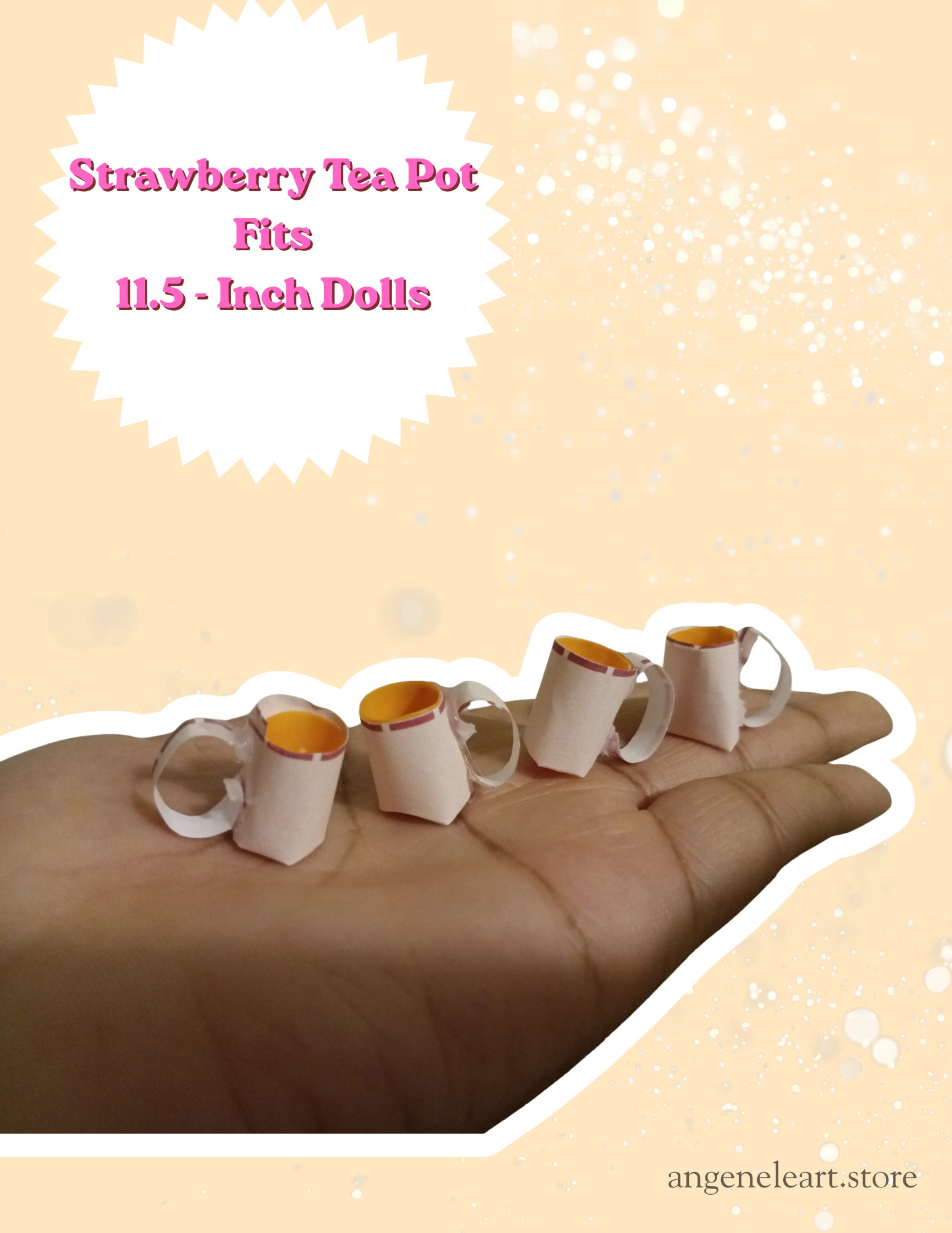 Strawberry Doll Teapot