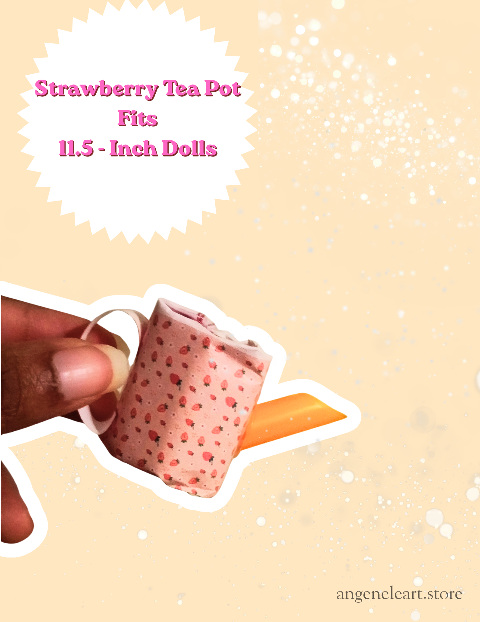 Strawberry Doll Teapot