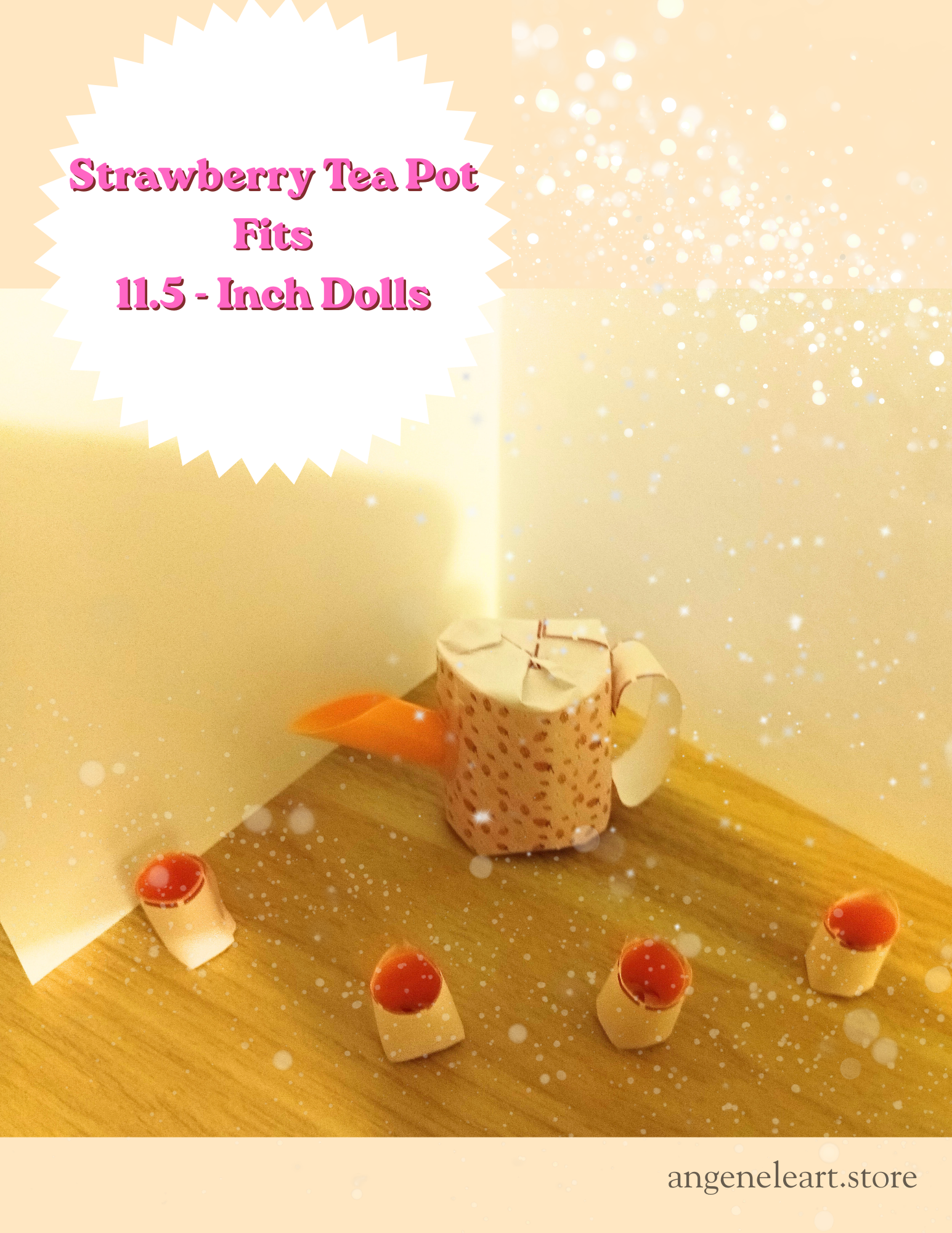 Strawberry Doll Teapot