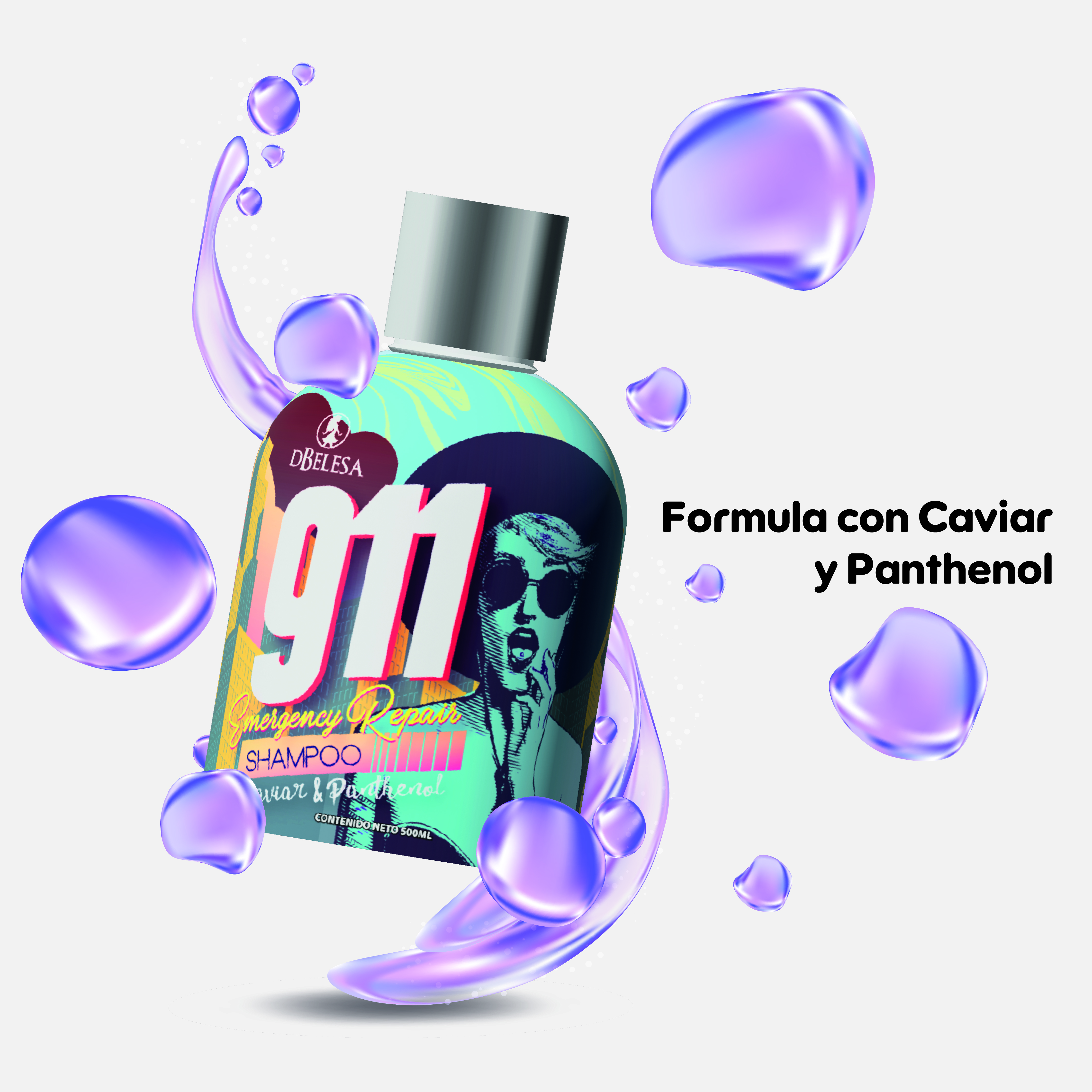 Shampoo 911 - 500 ml