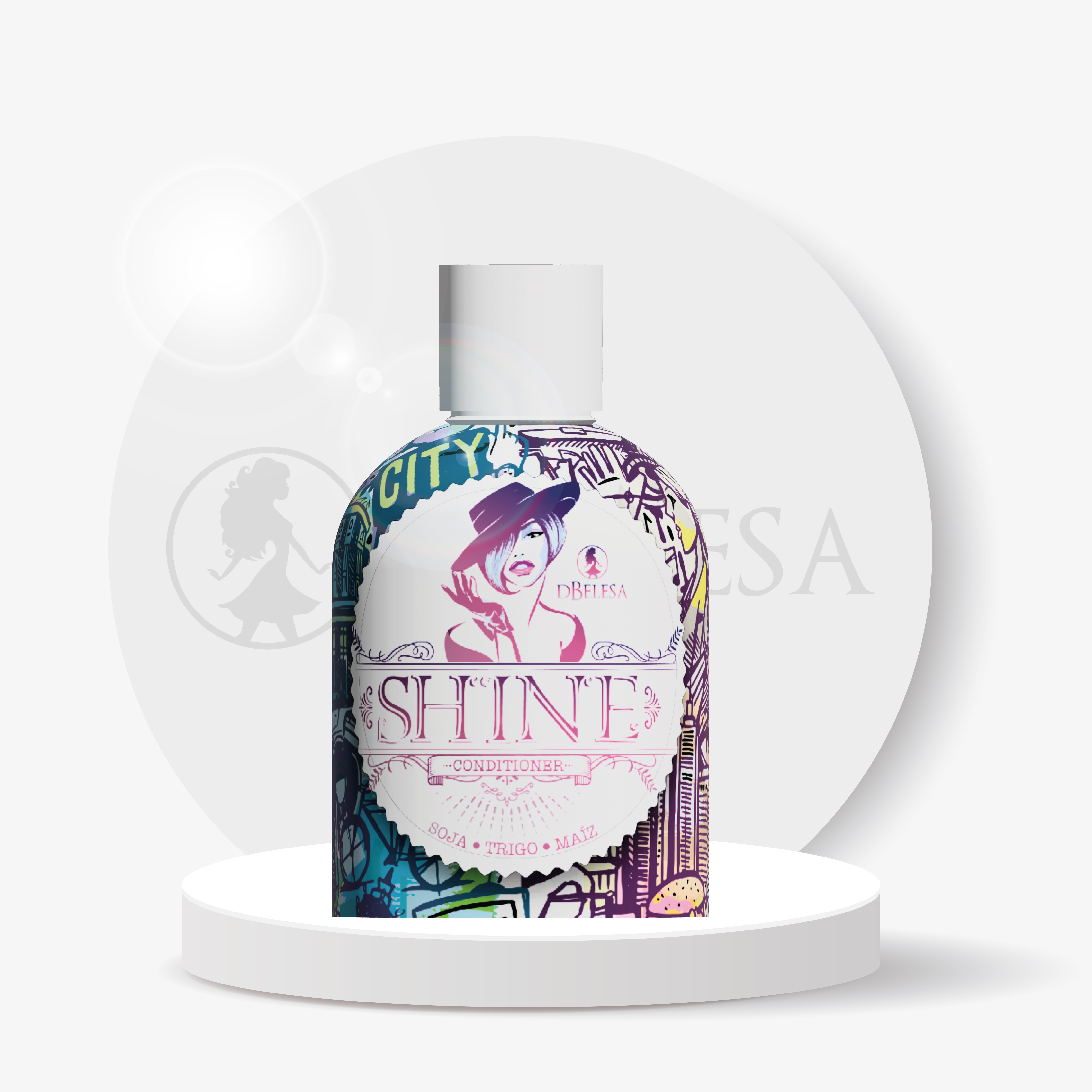 Acondicionador Shine / Soja maíz y trigo - 500 ml