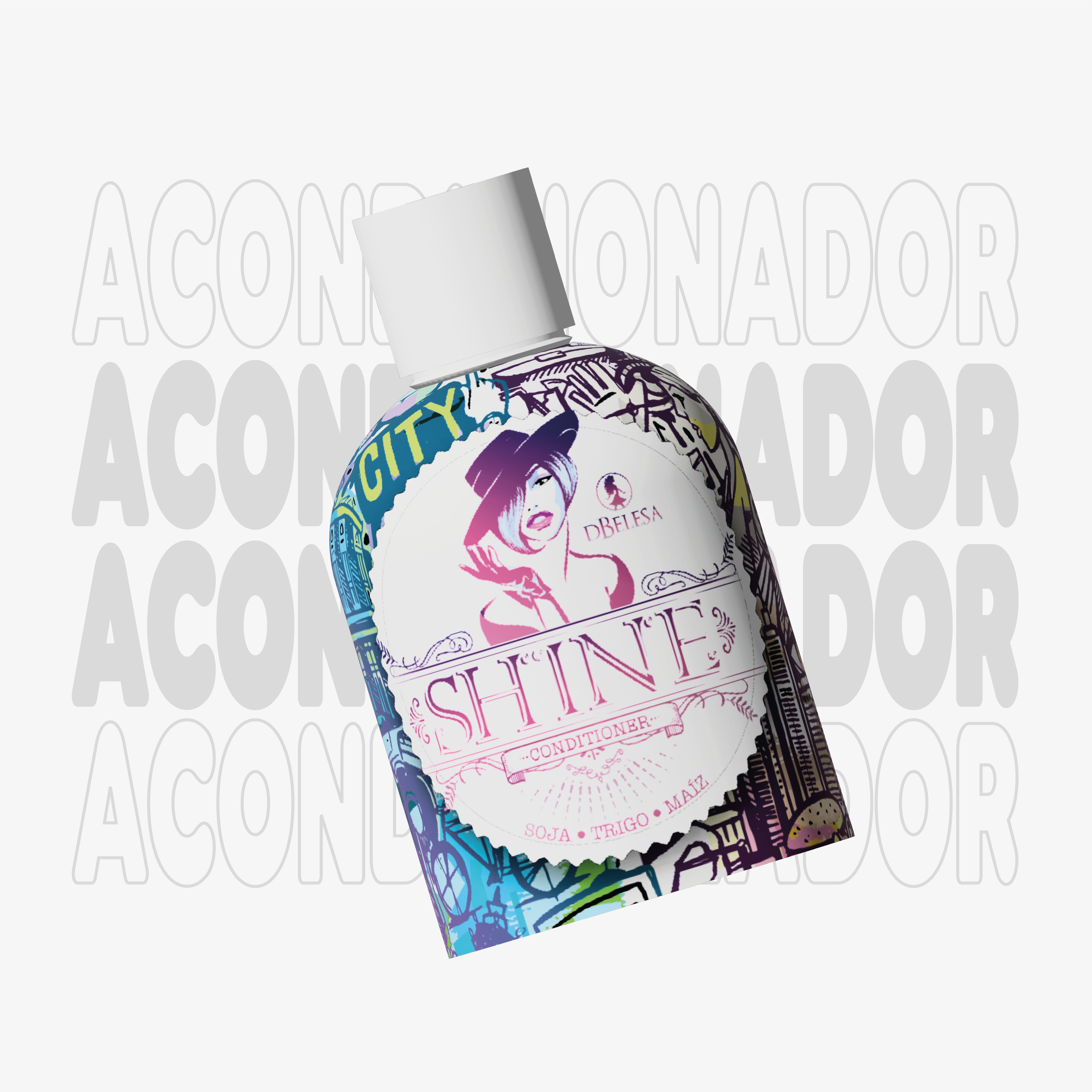 Acondicionador Shine / Soja maíz y trigo - 500 ml
