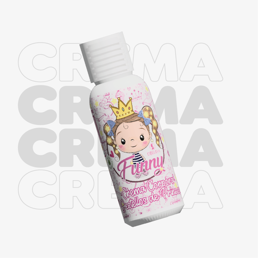 Crema corporal / Destellos de princesa - 100 ml