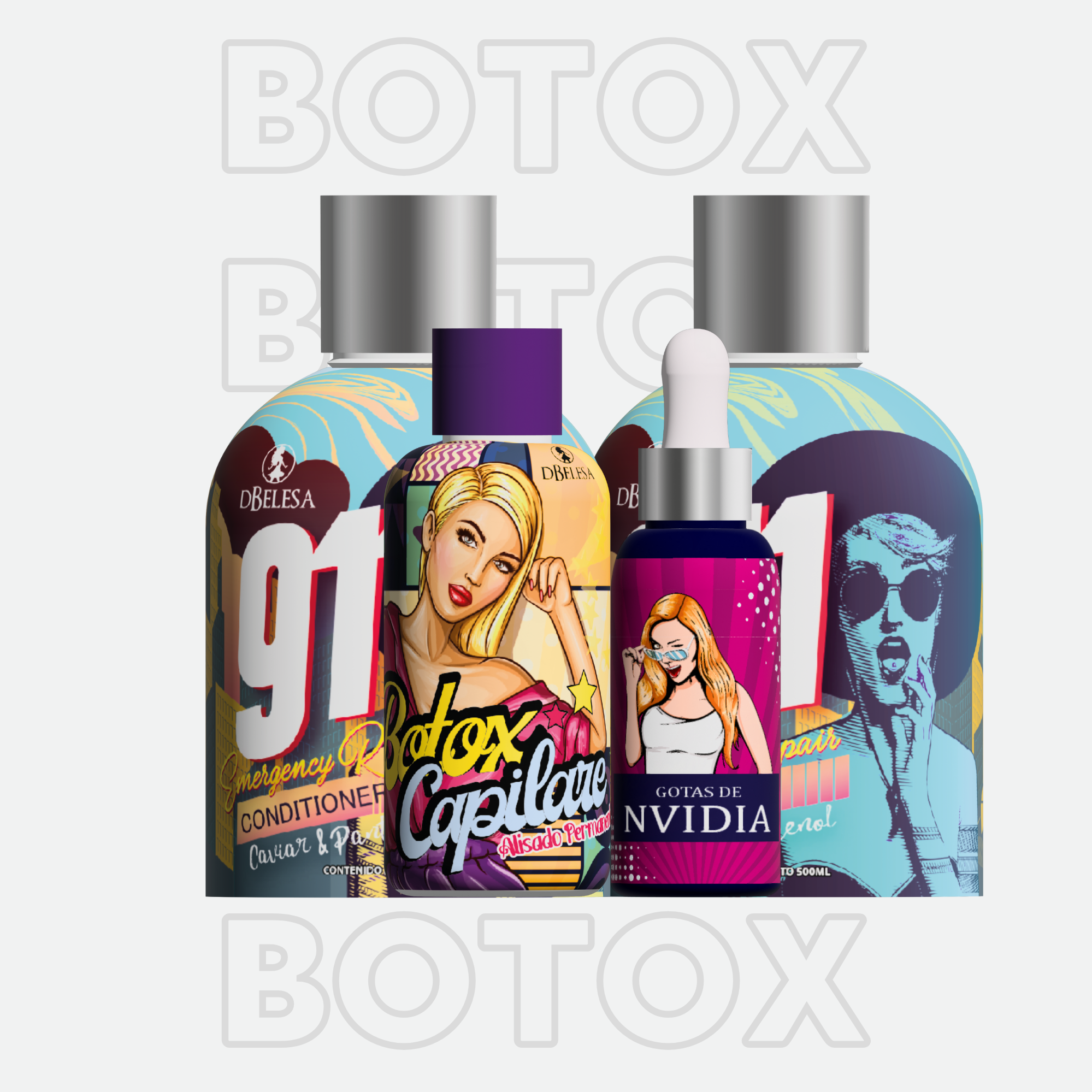 Kit botox tinturado