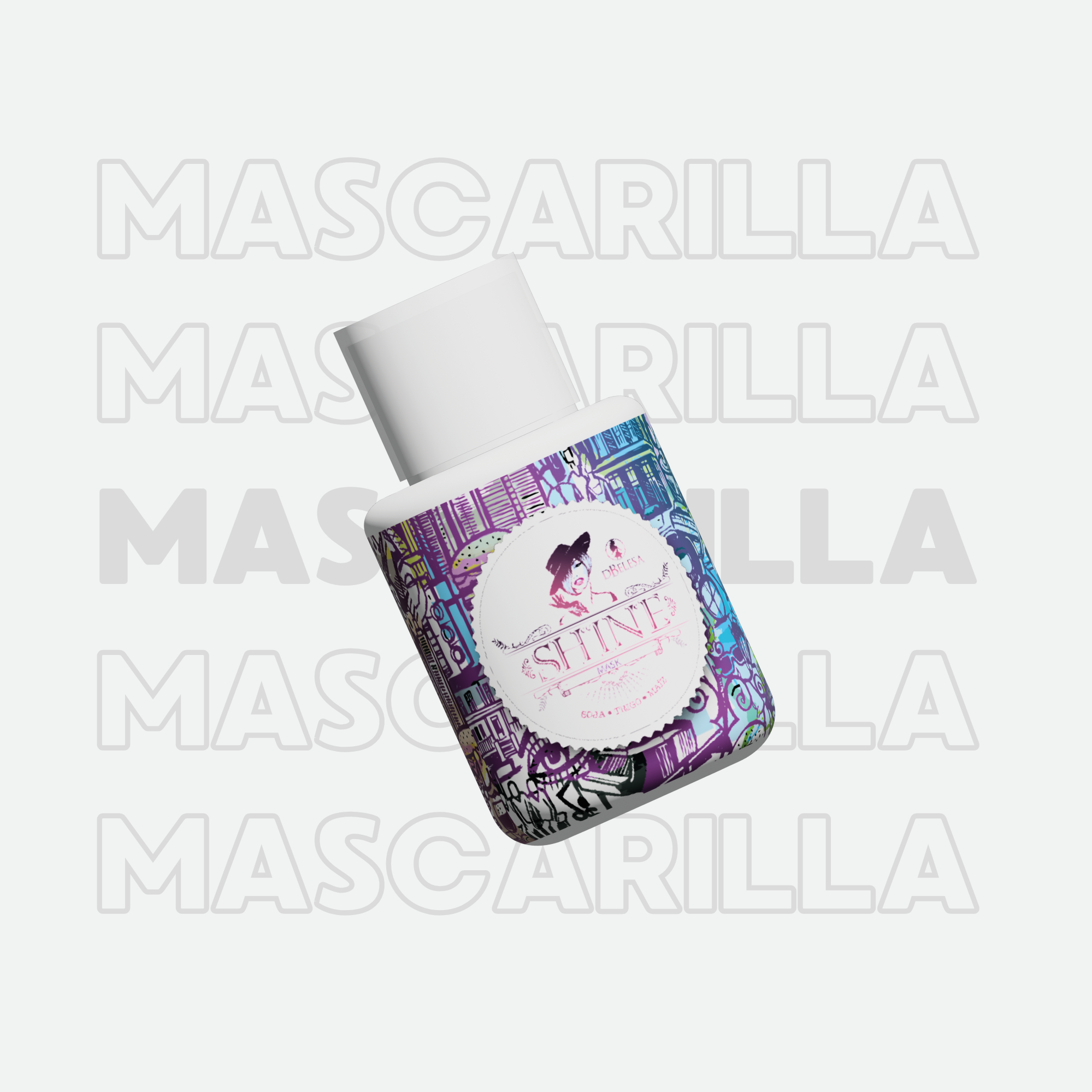 Mascarilla Shine / Soja maíz y trigo - 30 ml