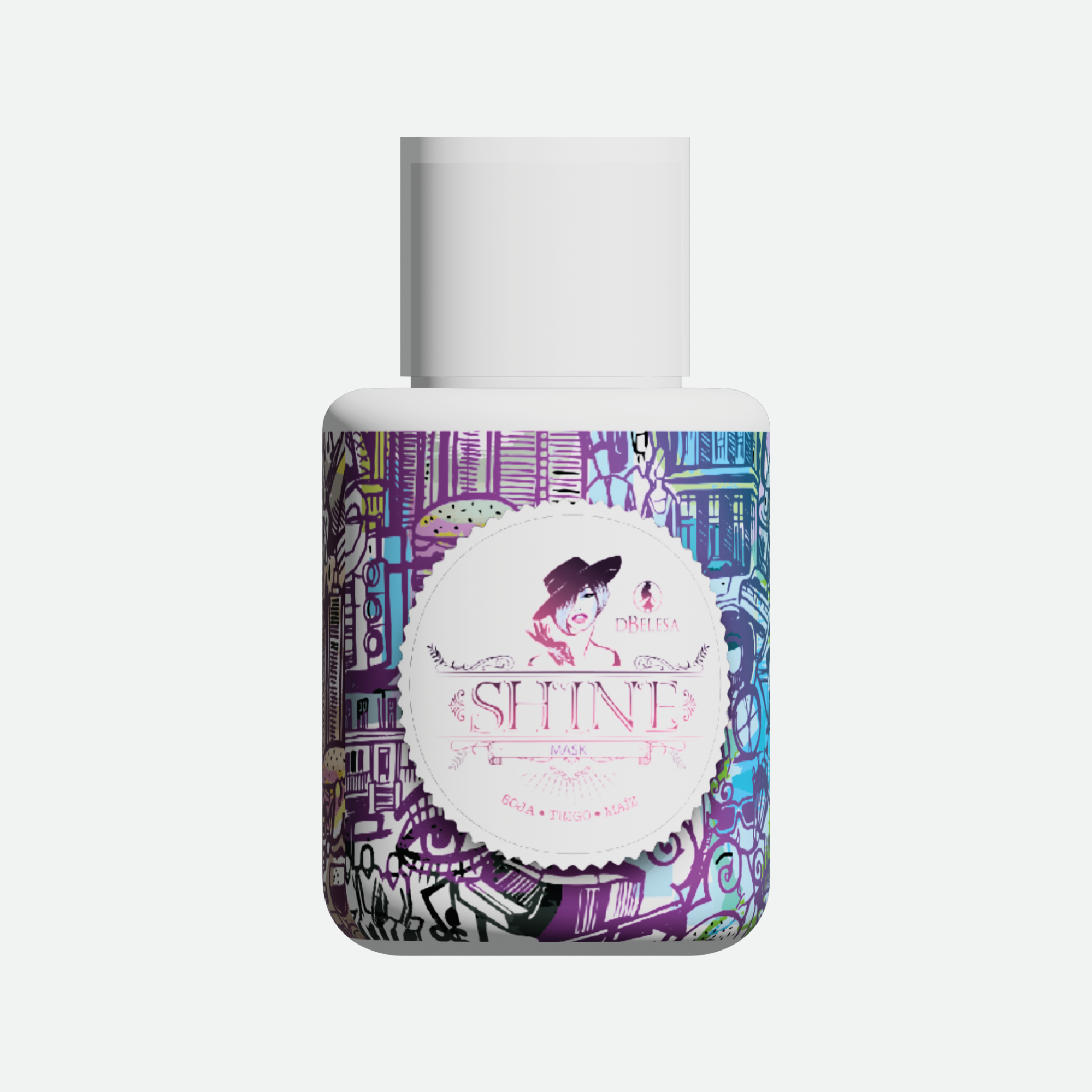 Mascarilla Shine / Soja maíz y trigo - 30 ml