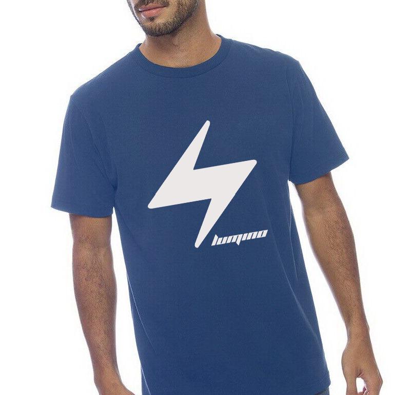 POLO AZUL REFLECTIVO LUMINO - DISEÑO THUNDERBOLT