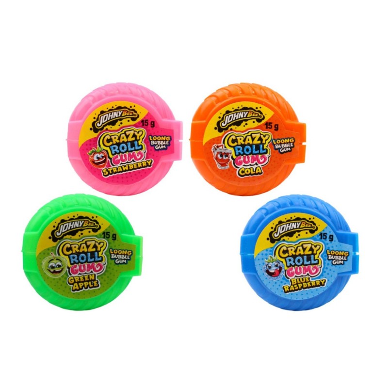 JOHNY BEE CRAZY ROLL GUM