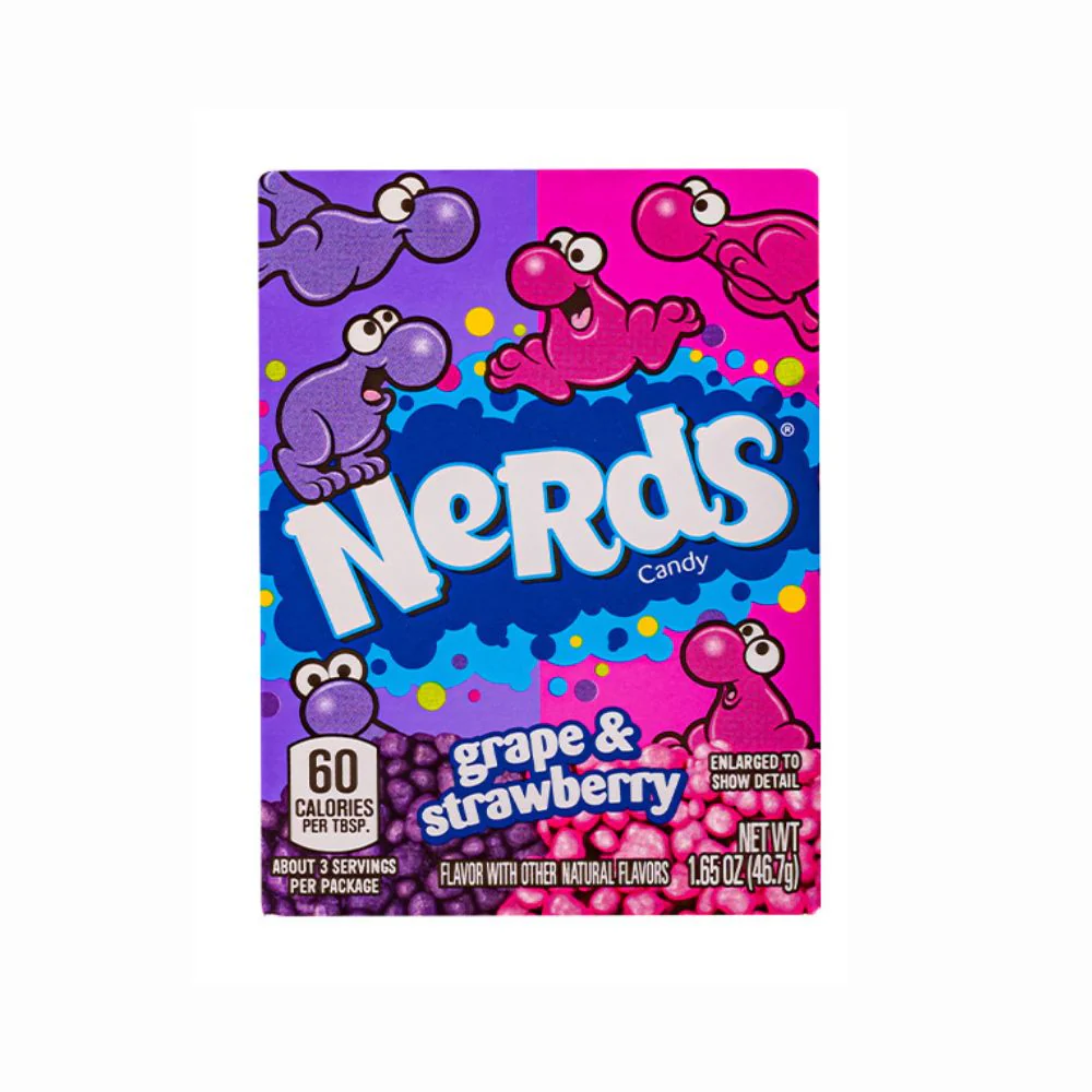 NERDS GRAPE E STRAWBERRY