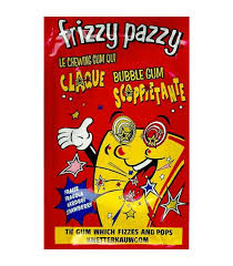 FRIZZY PAZZY BUBBLE GUM