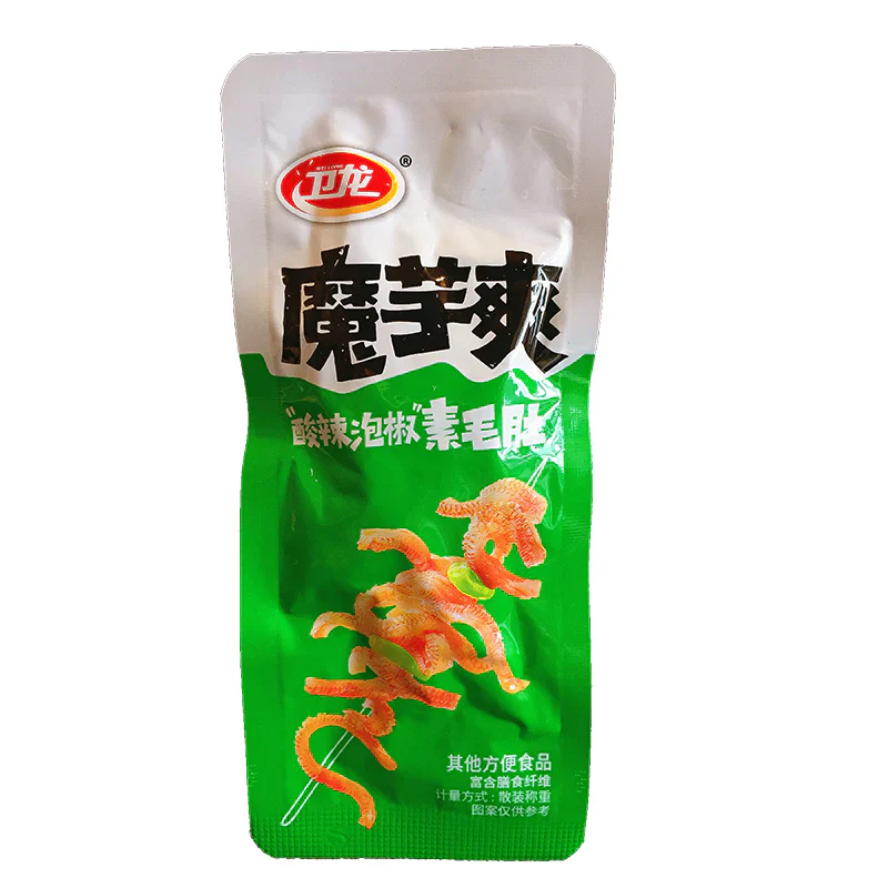 WEILONG KONJAC SNACK EXTRA HOT POCKET 