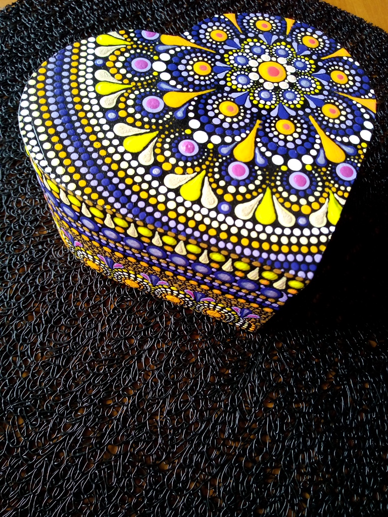 Boite en forme de coeur