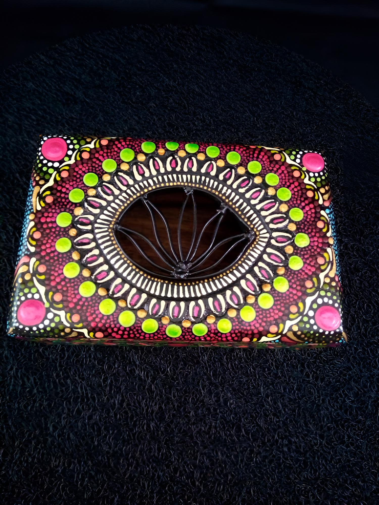 Boite rextangulaire Lotus