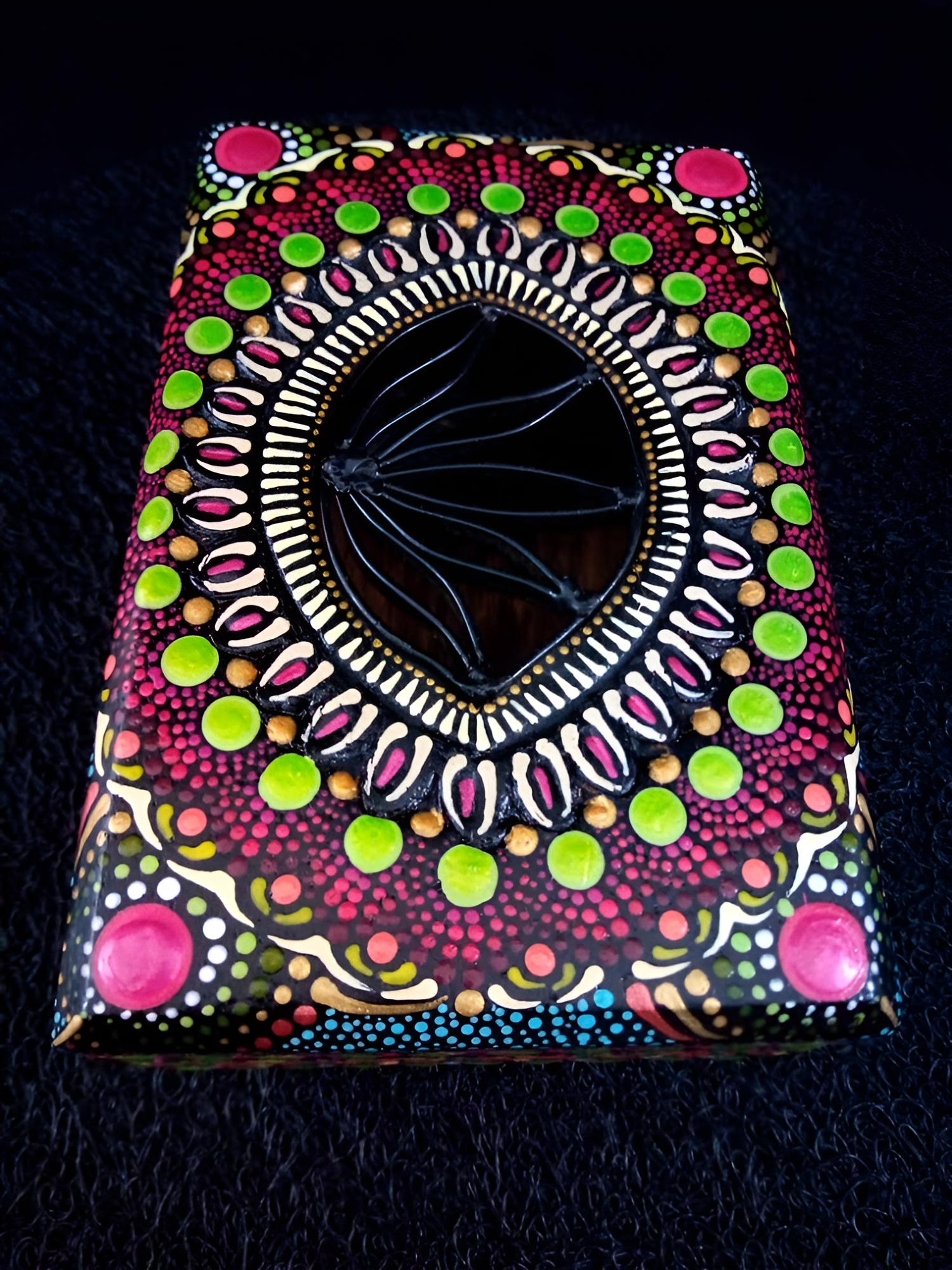 Boite rextangulaire Lotus