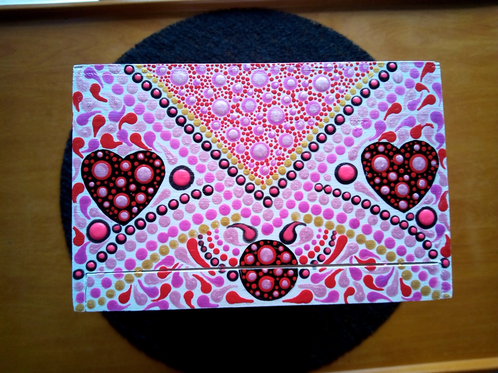 Boîte à mouchoir joli coeur