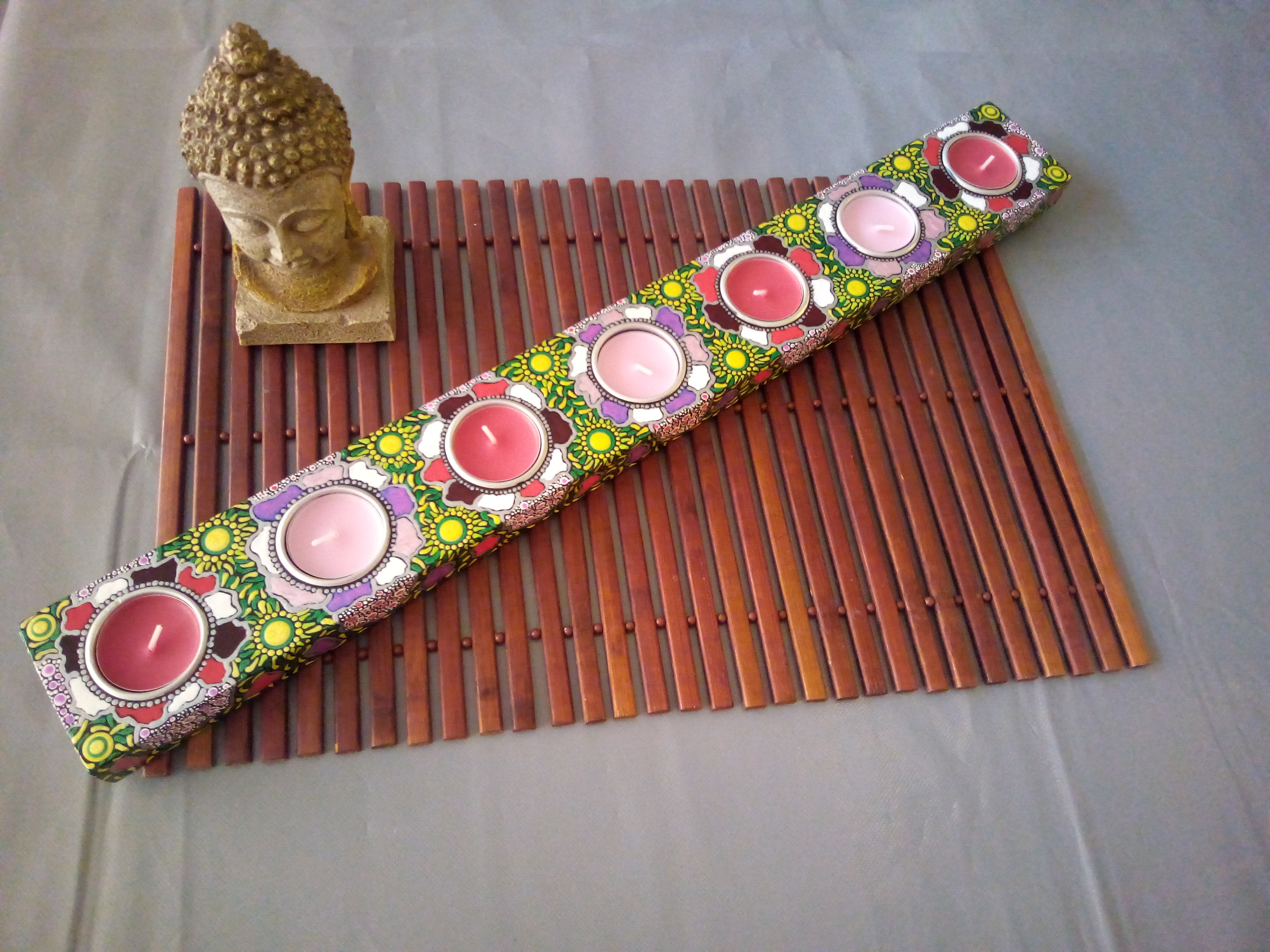 Porte-bougies décoratif