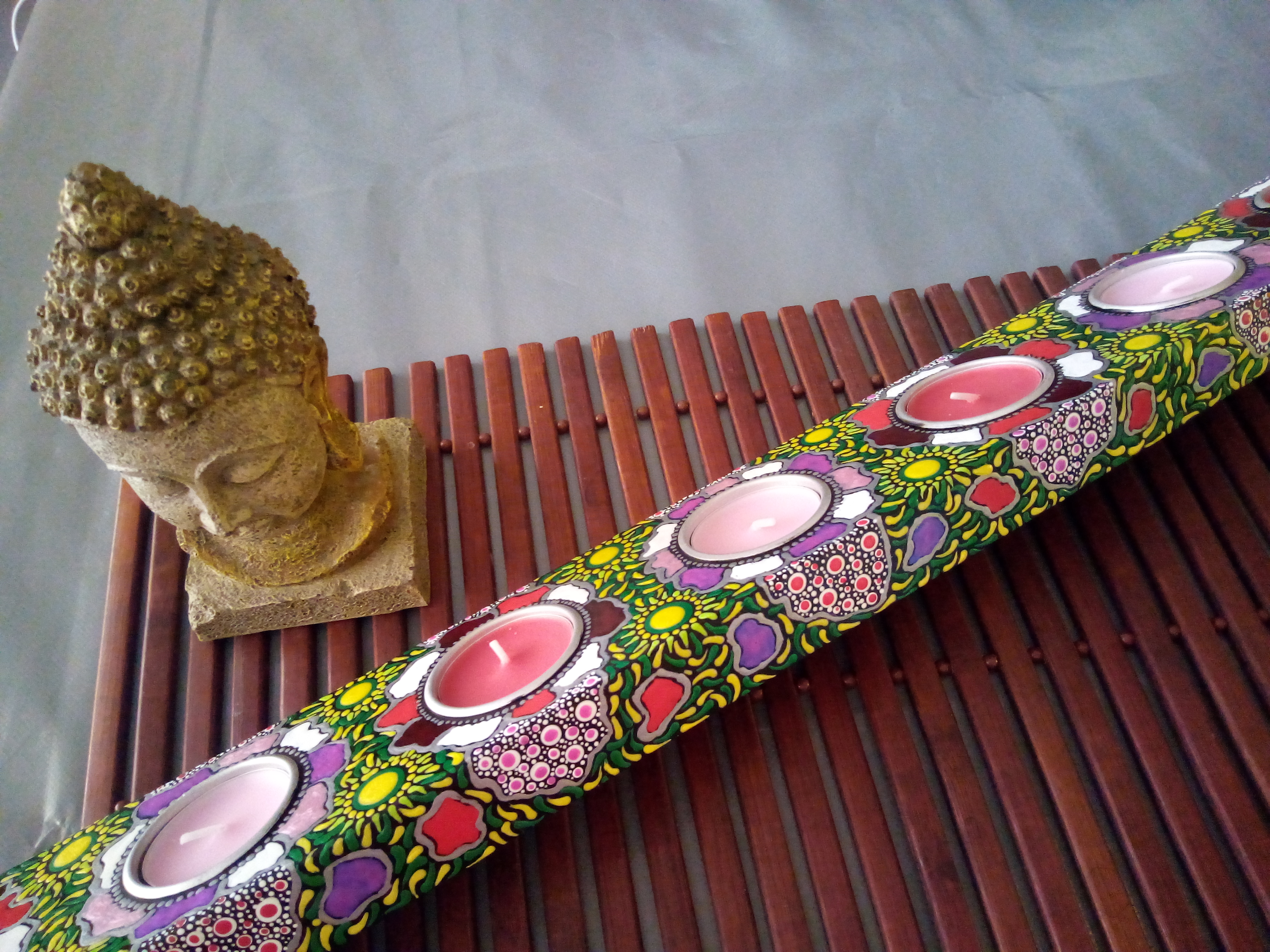 Porte-bougies décoratif