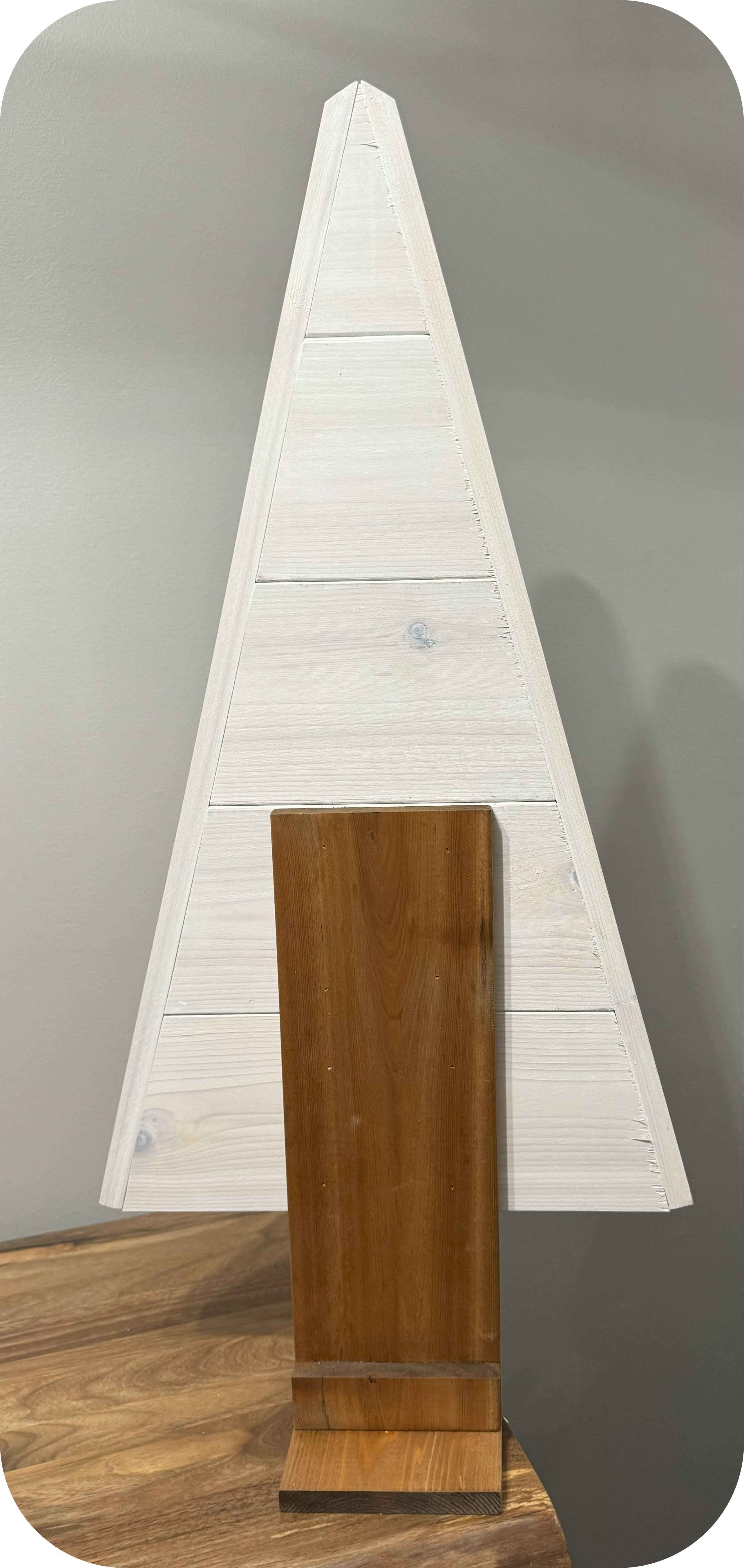 Tall cedar decorative Christmas tree