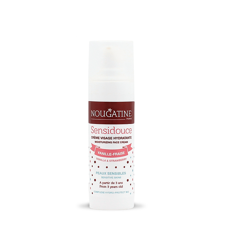Sensidouce Crème visage hydratante NOUGATINE