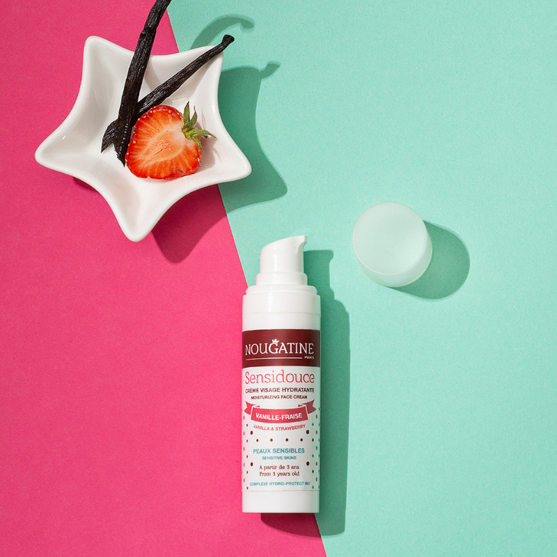 Sensidouce Crème visage hydratante NOUGATINE