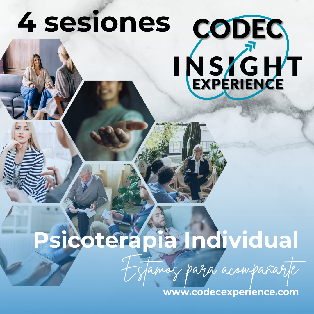 Experiencia terapéutica y de consultoría individual x4