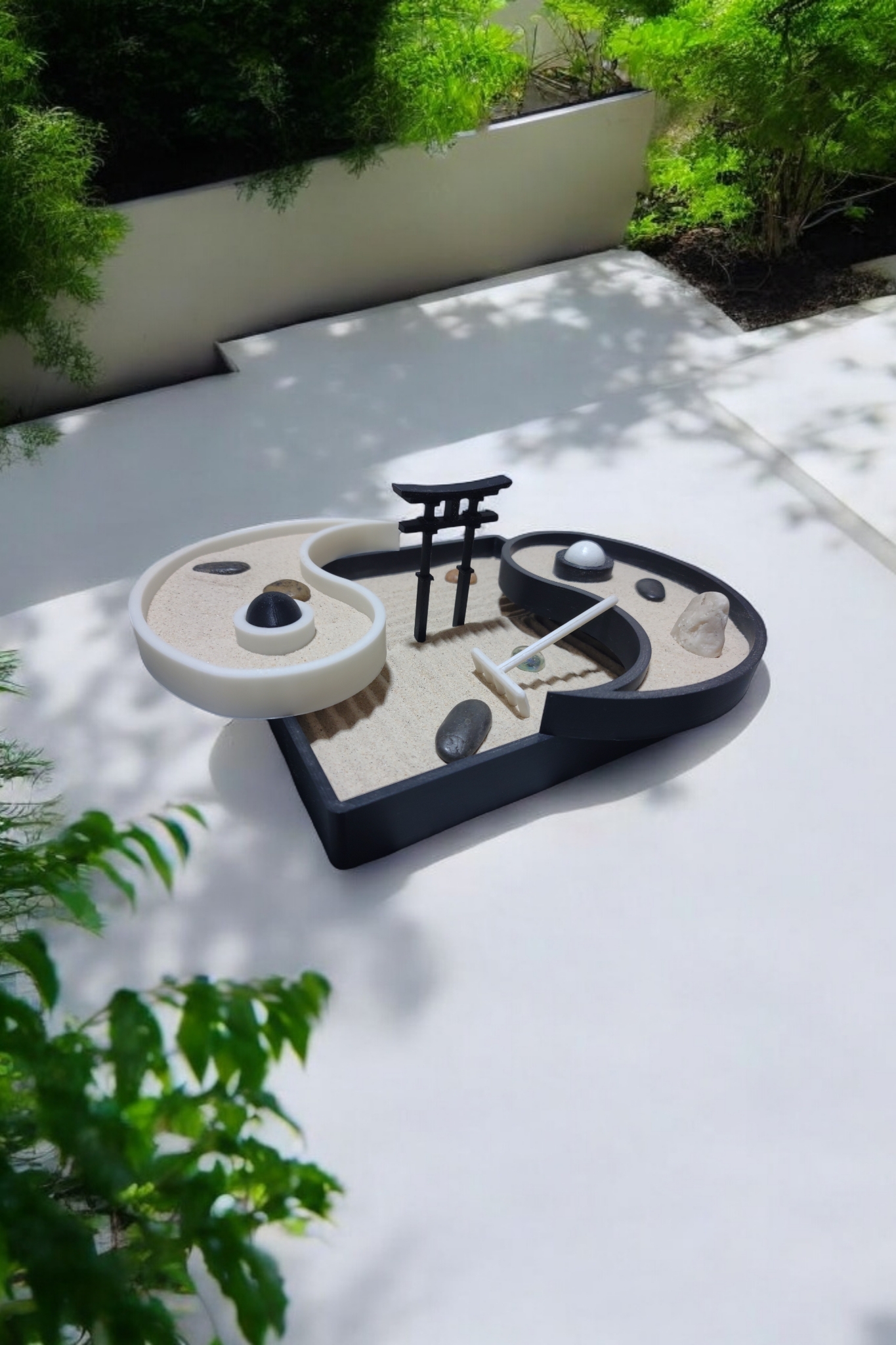 Jardín Zen Ying-Yang
