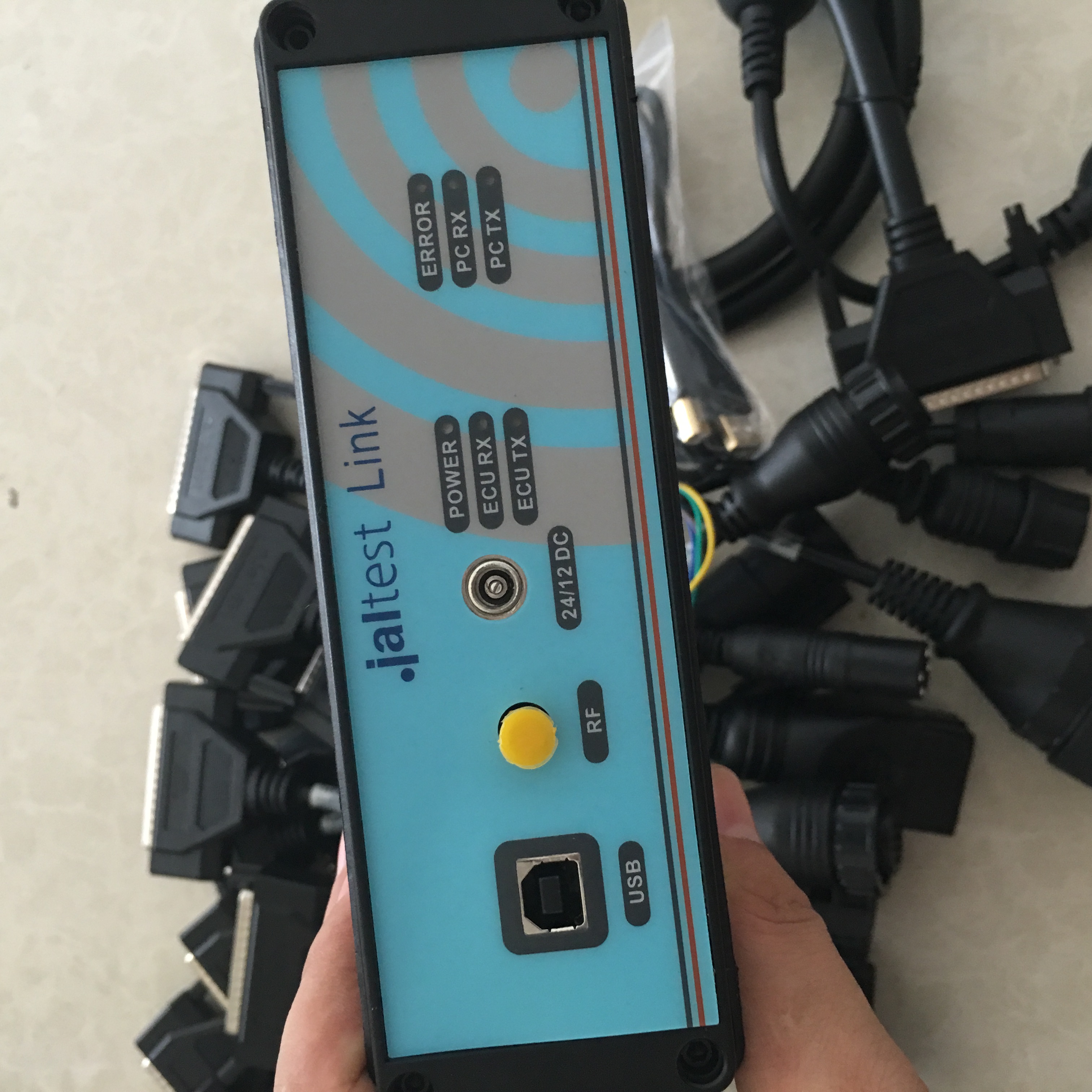 V2012 ialtest Link OBD2 Truck Scanner For Paccar Peterbilt Kenworth Freightliner Sterling Westernstar International Mack Renault Hino Jaltest Link Truck Diagnostic Tool