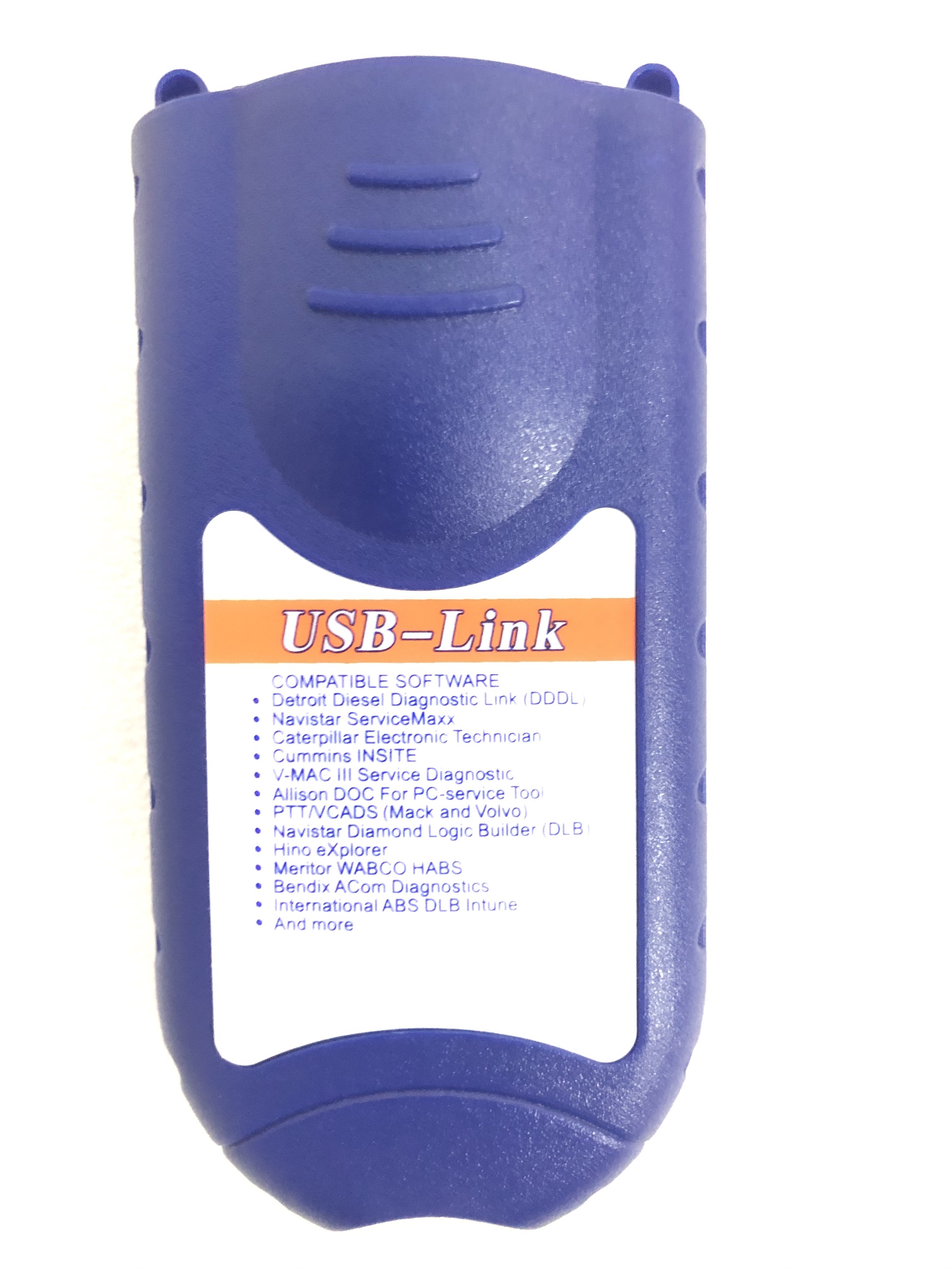 NEXIQ USB Link + Software Diesel Truck Diagnose Interface Heavy Duty OBD2 Truck Scanner Truck Diagnostic Tools with Plastic Box