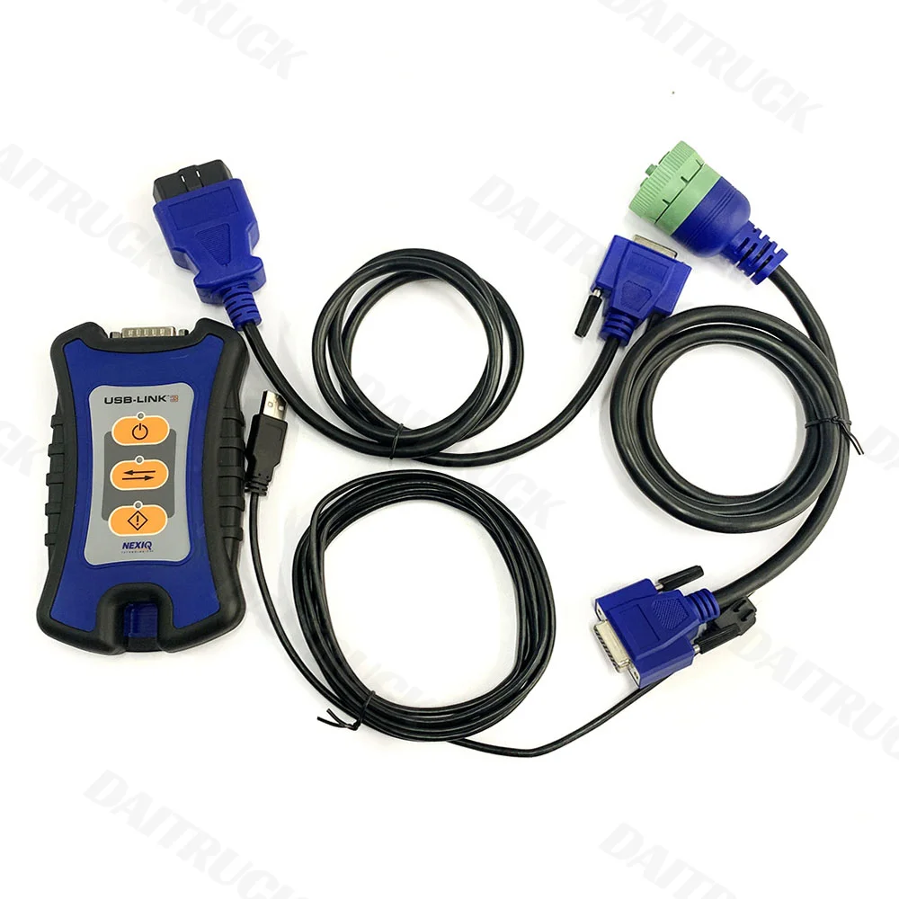 New For NEXIQ BT Version OBD Fault Detector Diesel Engine Best For NEXIQ-3 USB Link BT for Heavy Duty Truck OBD2 Diagnostic