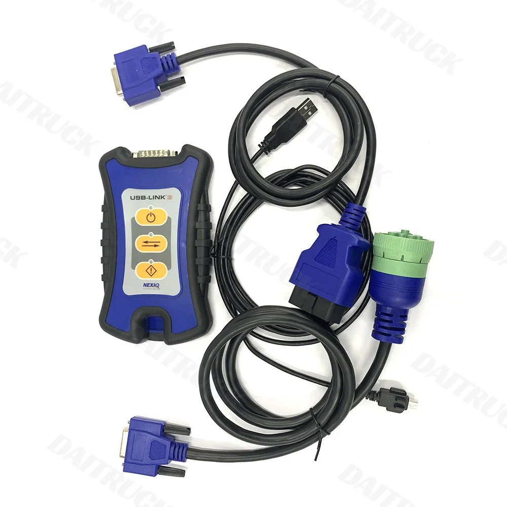 New For NEXIQ BT Version OBD Fault Detector Diesel Engine Best For NEXIQ-3 USB Link BT for Heavy Duty Truck OBD2 Diagnostic