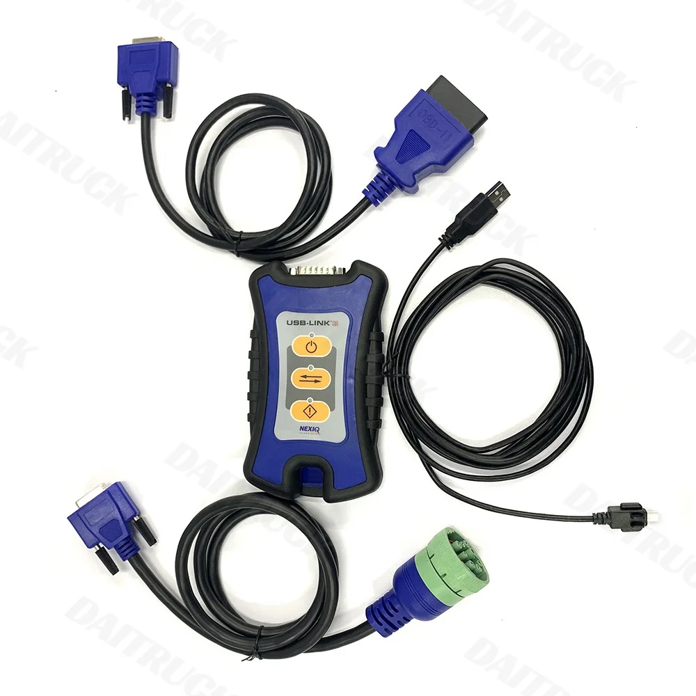 New For NEXIQ BT Version OBD Fault Detector Diesel Engine Best For NEXIQ-3 USB Link BT for Heavy Duty Truck OBD2 Diagnostic