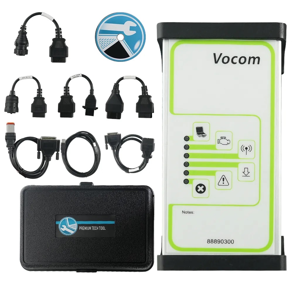  For Volvo VOCOM 88890300 technology truck diagnostic tool, construction excavator diagnostic scanner diagnostic tool OBDII Truck Diagnostic Scanner