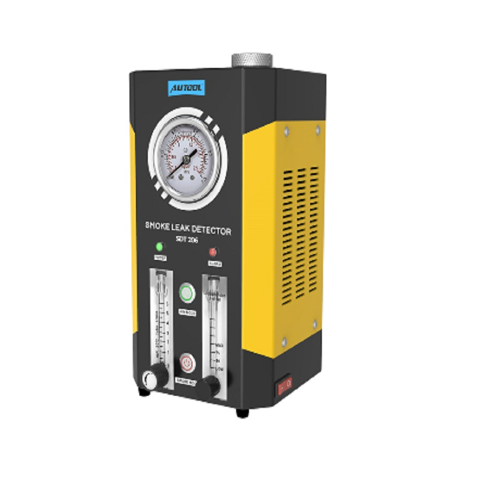 Autool SDT206 Upgraded Car Smoke Leak Detector Exhaust Smoke Meter Machines Leak Locator Automotive Diagnostic Of Pipe Systems