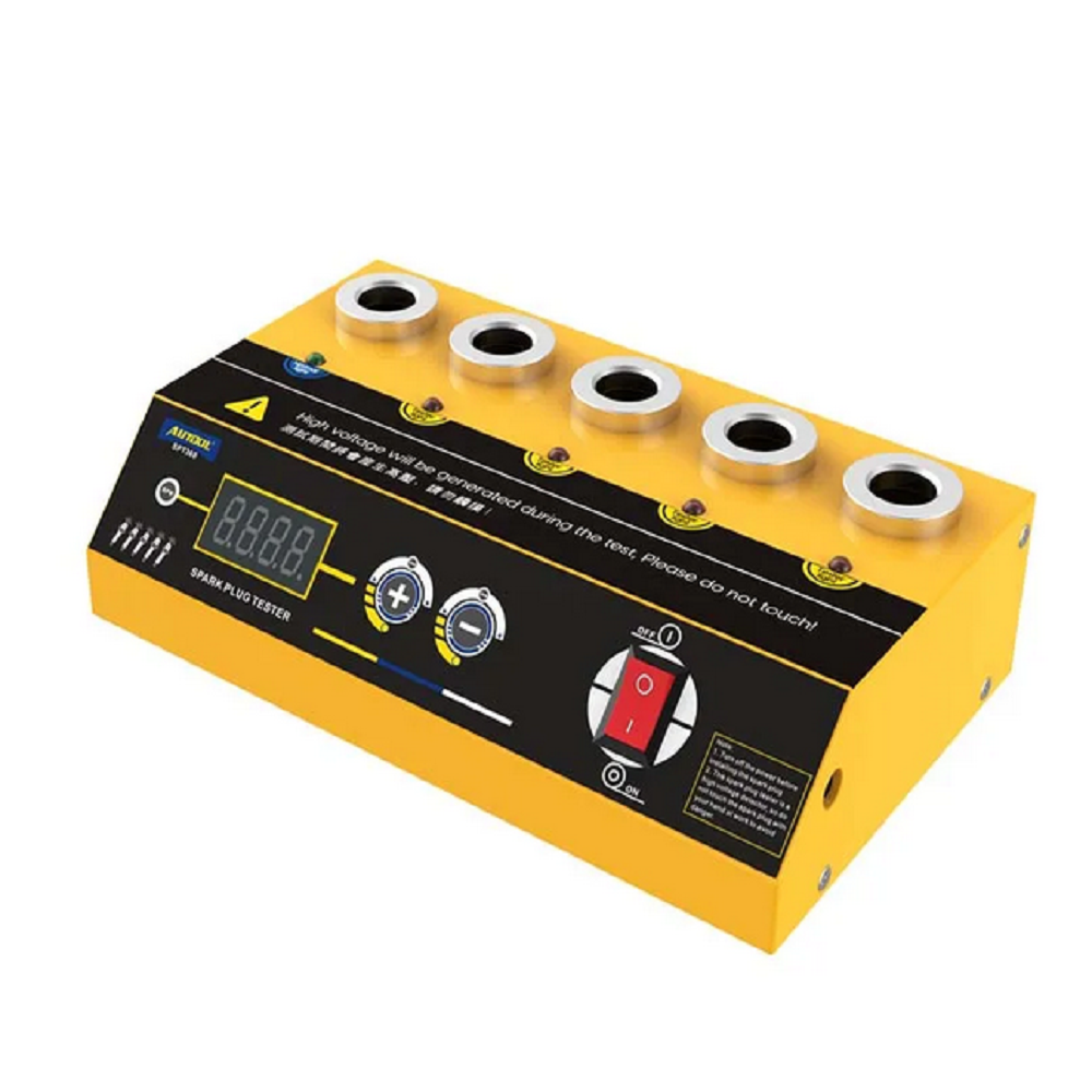 Autool SPT360 Original Car Spark Plug Tester Ignition Testers 110V Automotive Diagnostic Tool 5 Hole Spark Plug Analyzer