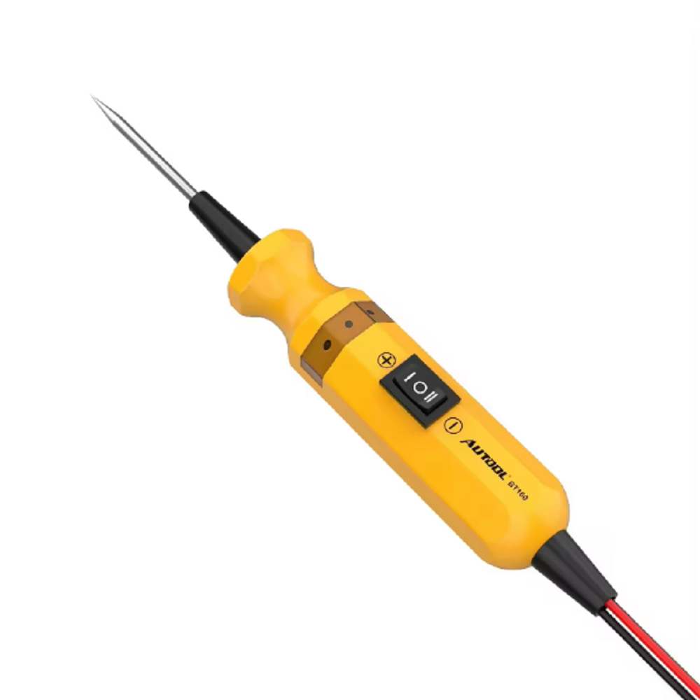 10Pcs/lot Autool BT160 Car Circuit Tester Power Probe Car Diagnostic Tool Electric Voltage Integrated Scanner for 12V Car 24V Heavy Truck