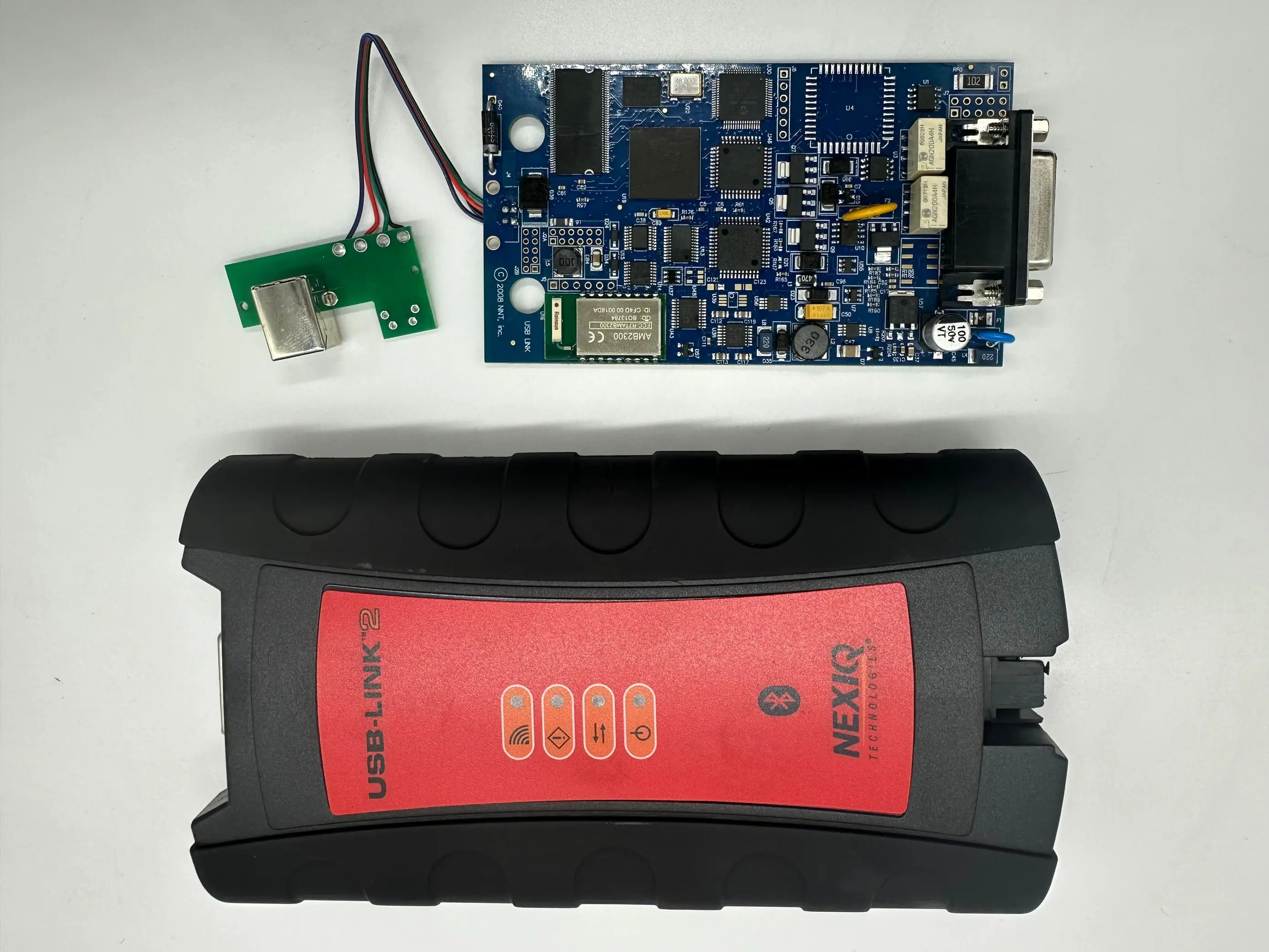 Full Chip Bluetooth For NEXIQ 2 with Volvo Function Nexiq2 USB Link Diesel Truck Diagnostic Tool OBD Fault Detector Multi Heavy Duty Error Scanner